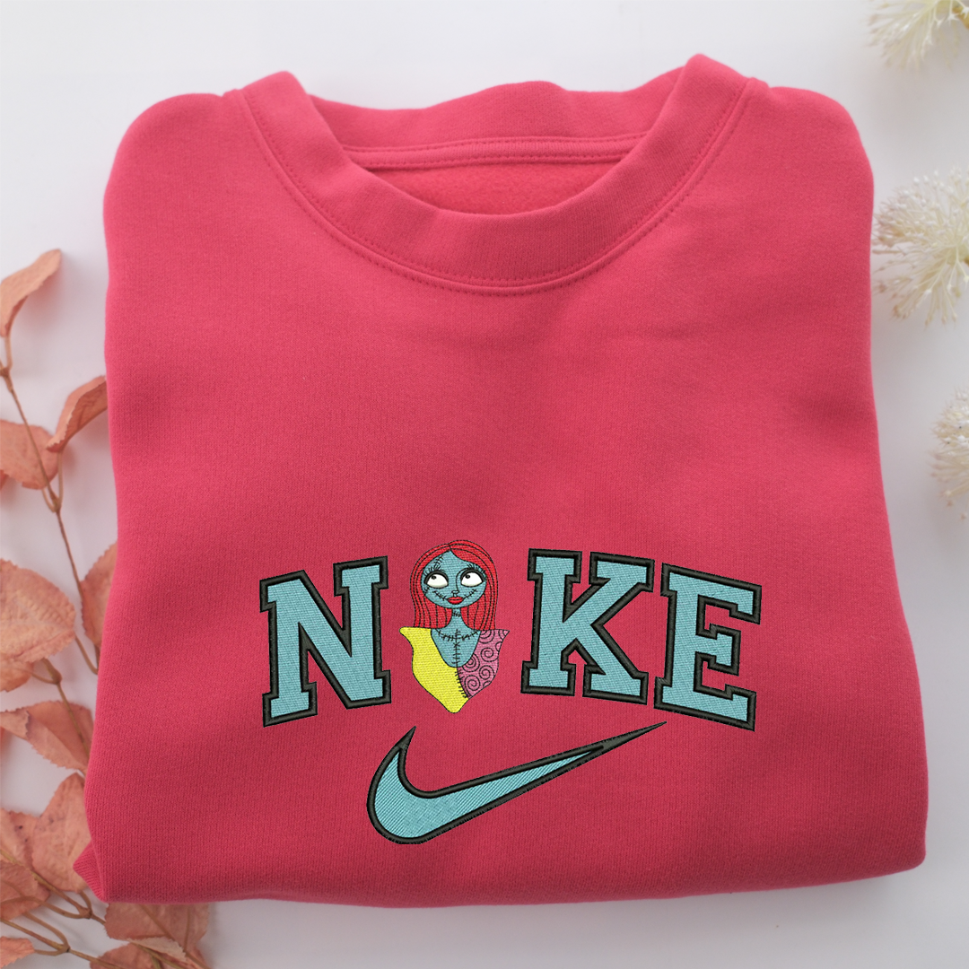 Nike Sally Nike Embroidered Sweatshirt, Nike Movie Inspired, Valentine's Day Gifts Idea For Him Her