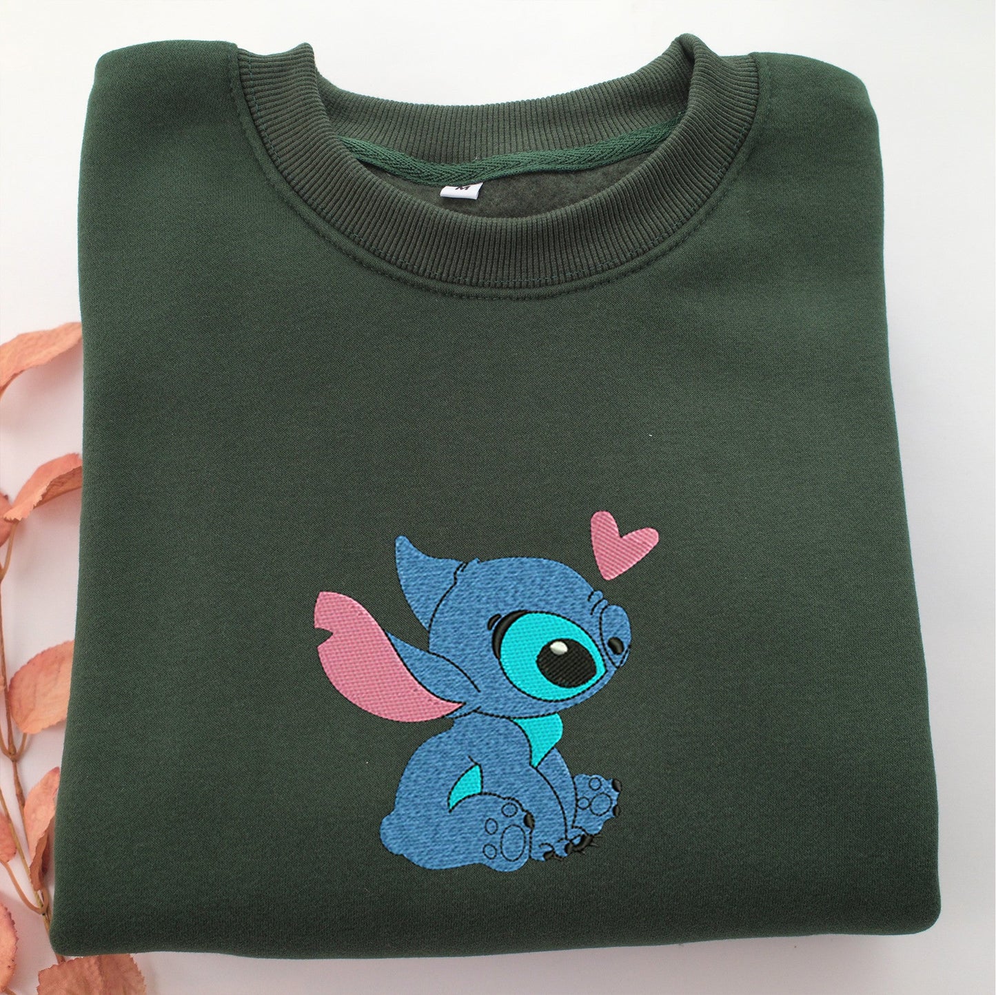 Stitch Nike Embroidered Sweatshirt, Nike Movie Inspired, Valentine's Day Gifts Idea For Him Her