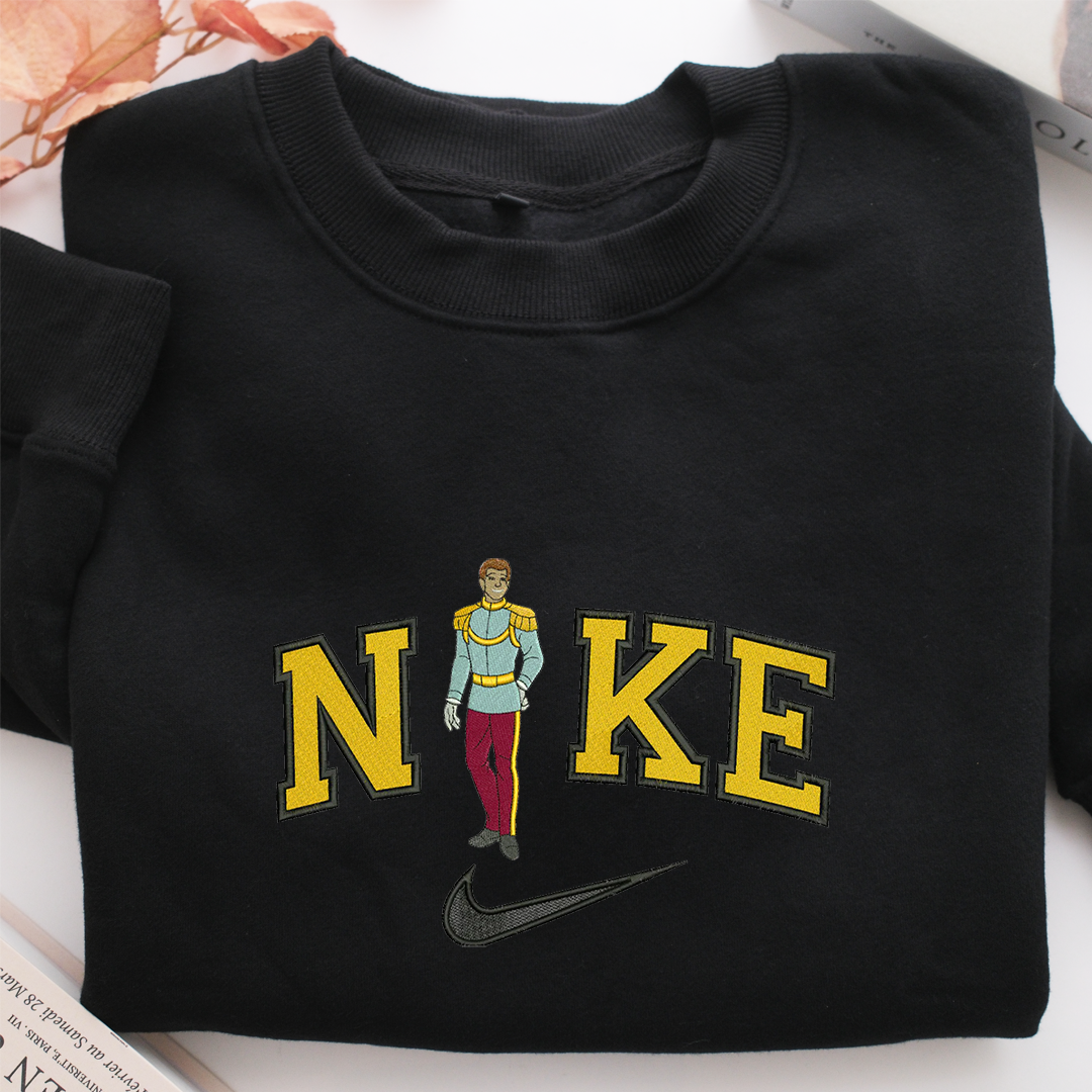 Nike Prince Charming Nike Embroidered Sweatshirt, Nike Movie Inspired, Valentine's Day Gifts Idea For Him Her