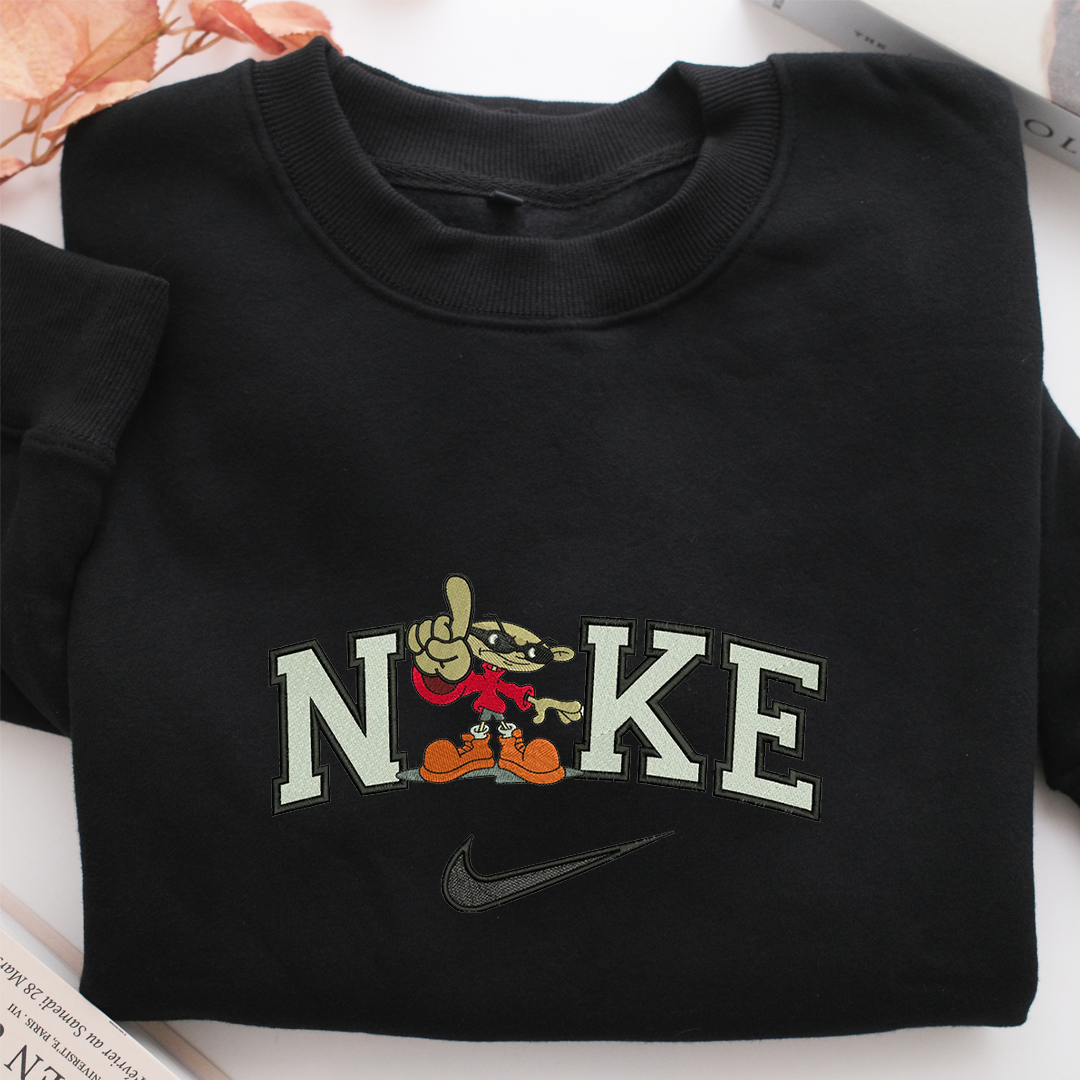Nike Kids ext Door Number 1 Nike Embroidered Sweatshirt, Nike Movie Inspired, Valentine's Day Gifts Idea For Him Her