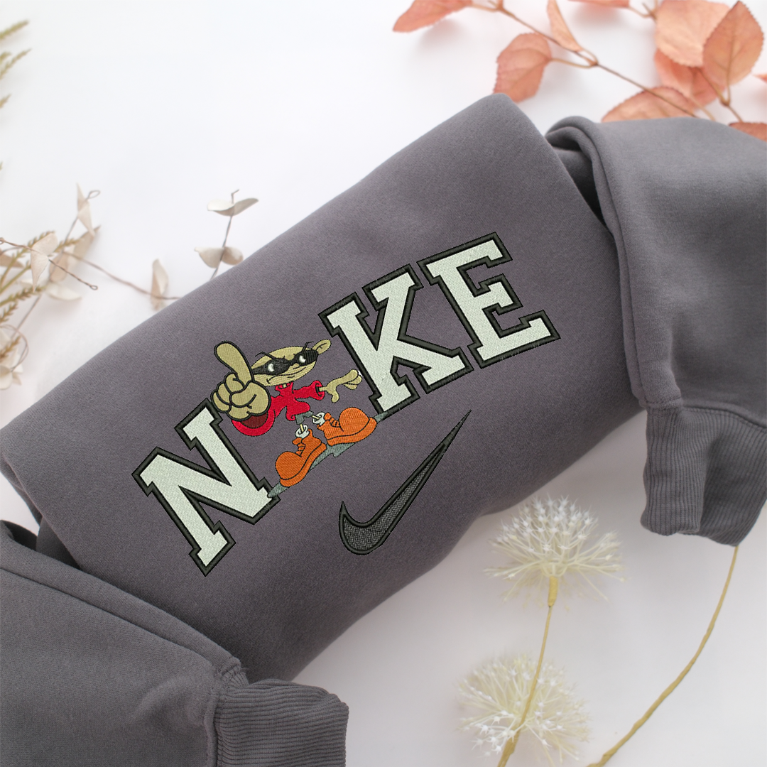 Nike Kids ext Door Number 1 Nike Embroidered Sweatshirt, Nike Movie Inspired, Valentine's Day Gifts Idea For Him Her