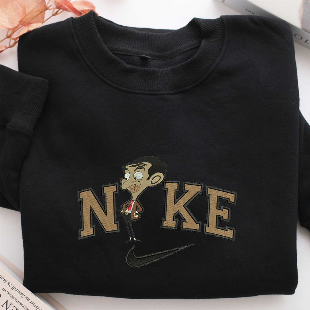 Nike Junior Mr Bean Nike Embroidered Sweatshirt, Nike Movie Inspired, Valentine's Day Gifts Idea For Him Her