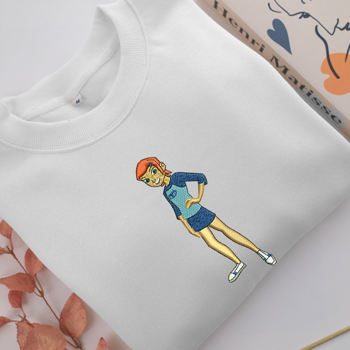 Young Gwen Embroidery, Disneyland Embroidered Sweatshirt, Movie Disney Inspired, Valentine's Day Gifts Idea For Him Her
