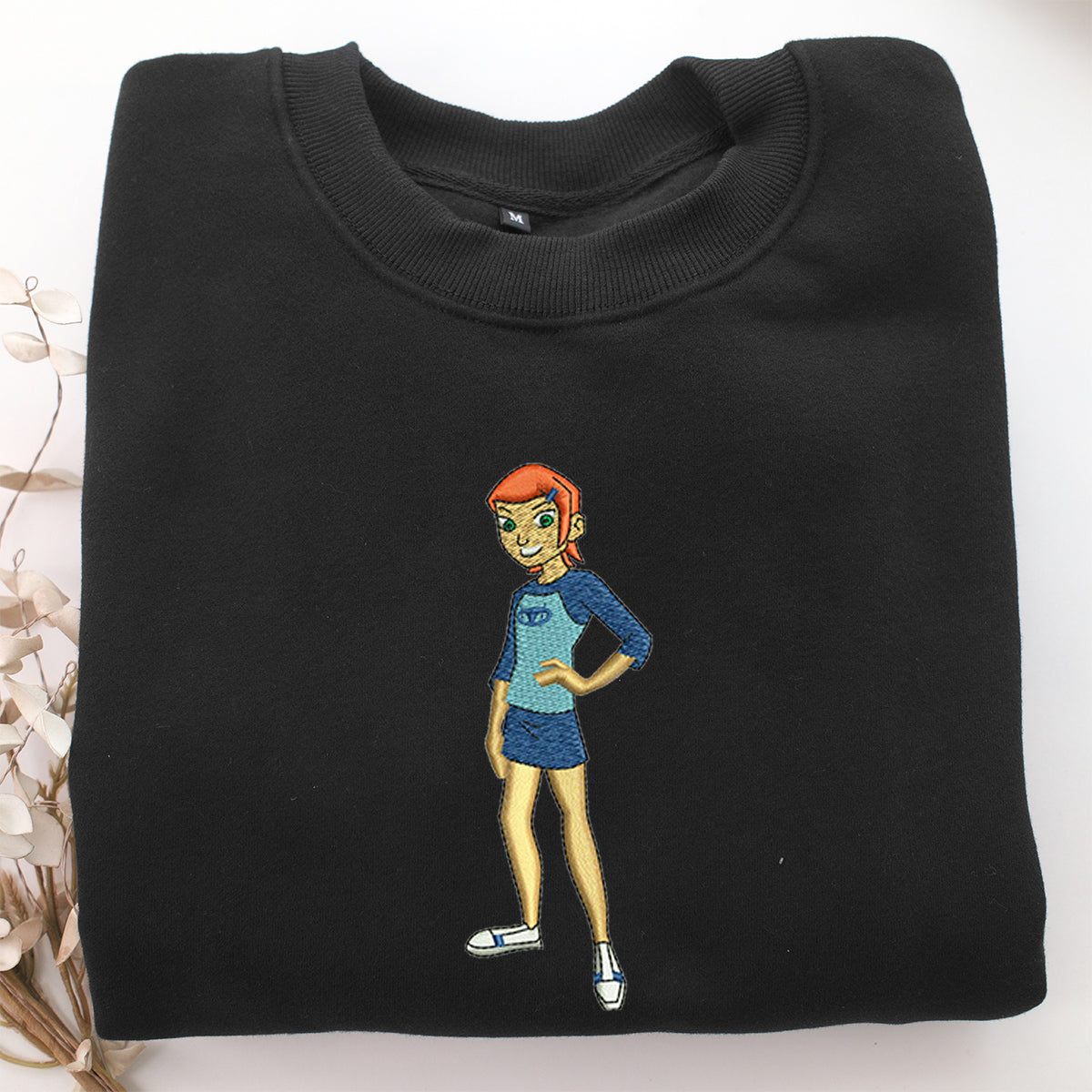Young Gwen Embroidery, Disneyland Embroidered Sweatshirt, Movie Disney Inspired, Valentine's Day Gifts Idea For Him Her