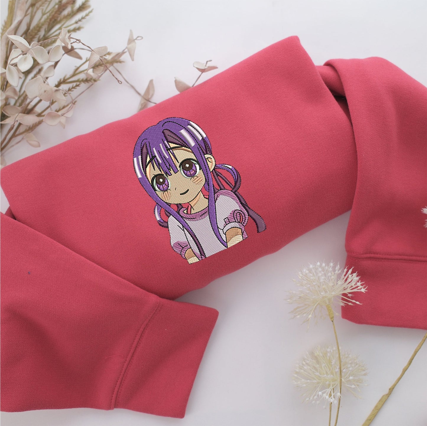 Yashiro Nene Embroidery, Disneyland Embroidered Sweatshirt, Movie Disney Inspired, Valentine's Day Gifts Idea For Him Her