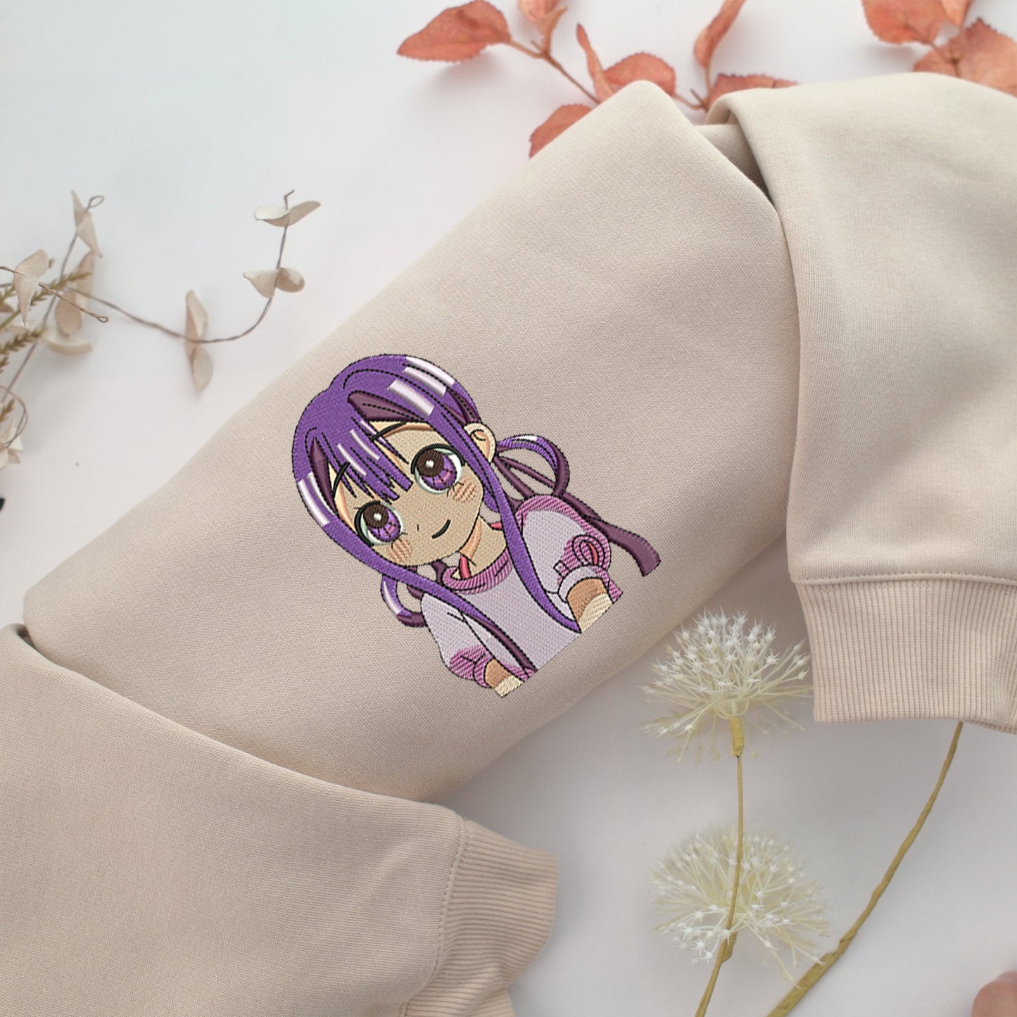 Yashiro Nene Embroidery, Disneyland Embroidered Sweatshirt, Movie Disney Inspired, Valentine's Day Gifts Idea For Him Her
