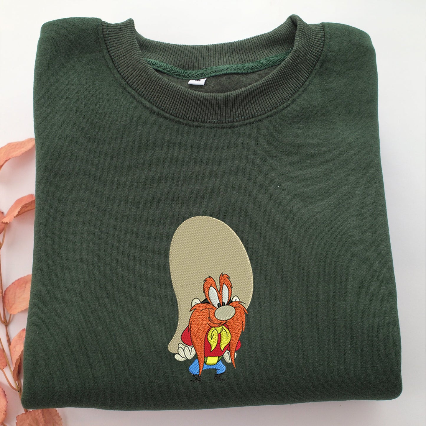Yosemite Sam Embroidery, Disneyland Embroidered Sweatshirt, Movie Disney Inspired, Valentine's Day Gifts Idea For Him Her