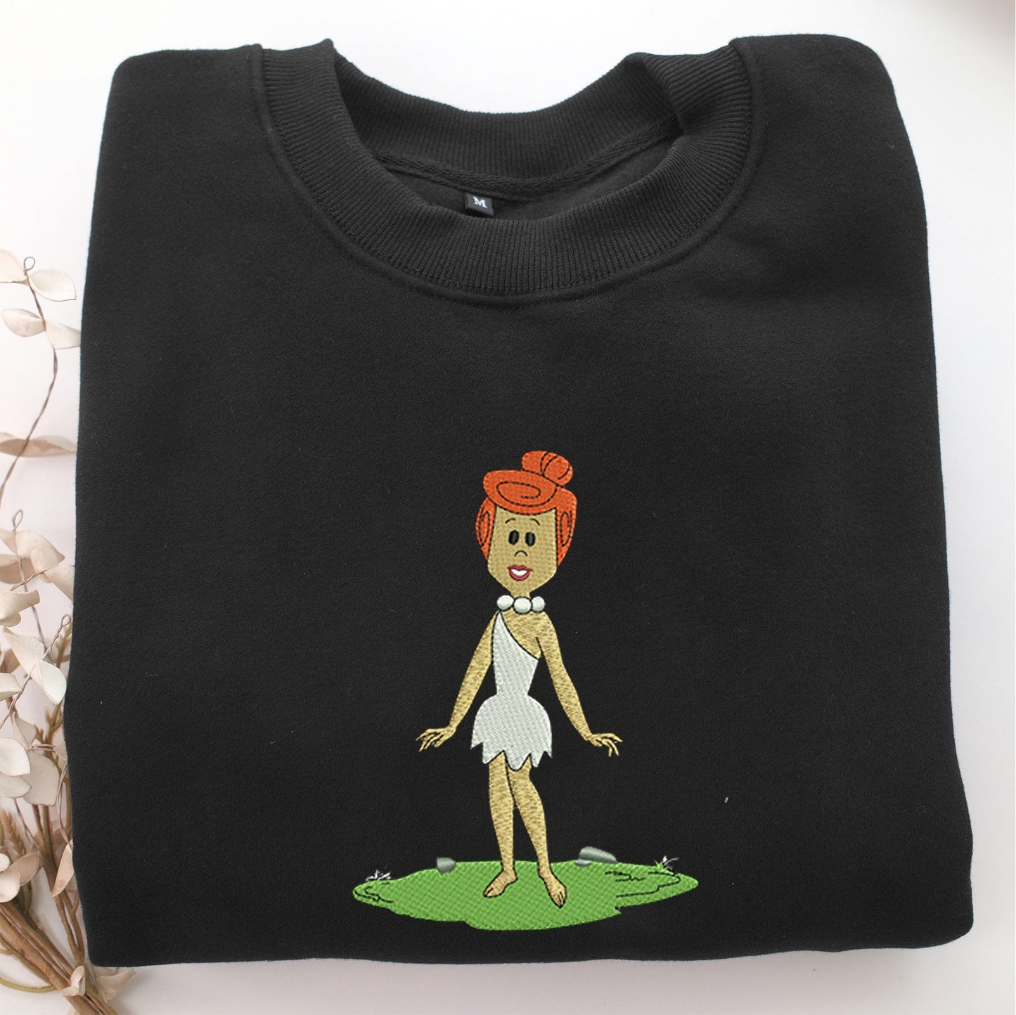Wilma Embroidery, Disneyland Embroidered Sweatshirt, Movie Disney Inspired, Valentine's Day Gifts Idea For Him Her