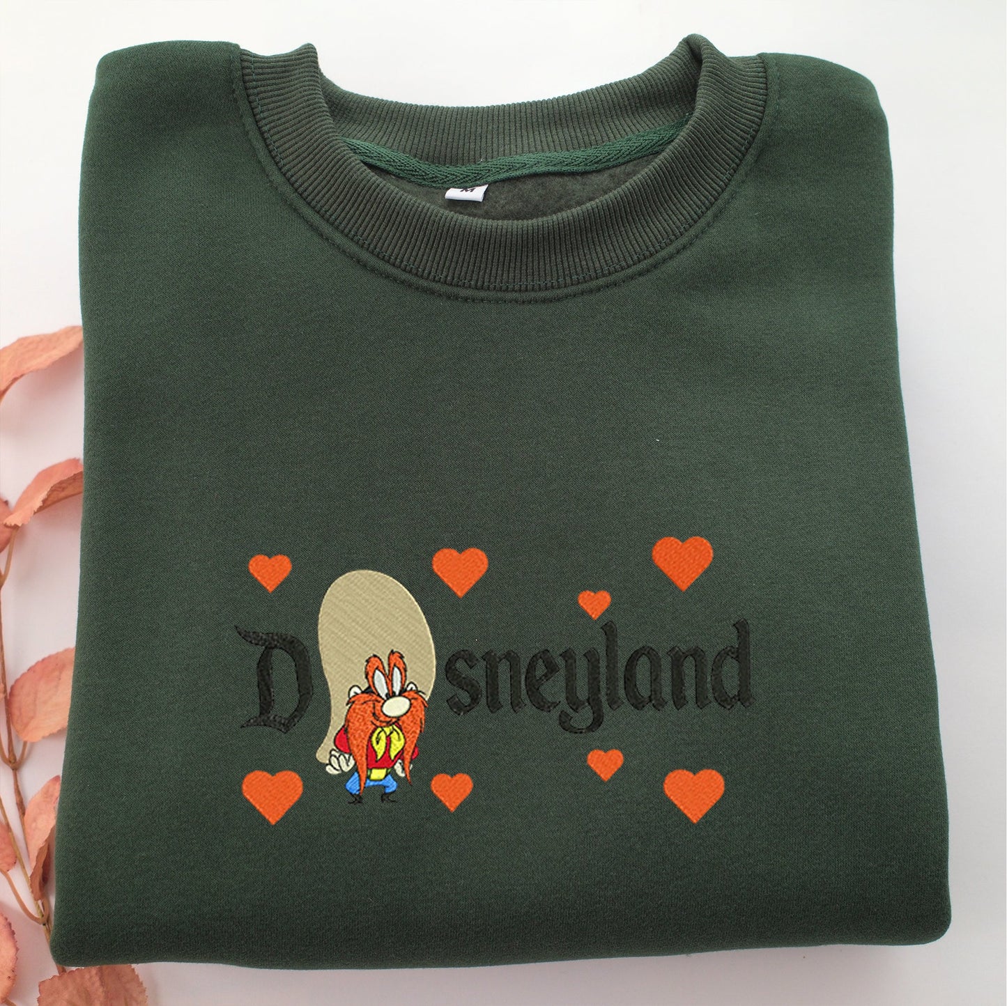 Yosemite Sam Disneyland Embroidery, Disneyland Embroidered Sweatshirt, Movie Disney Inspired, Valentine's Day Gifts Idea For Him Her