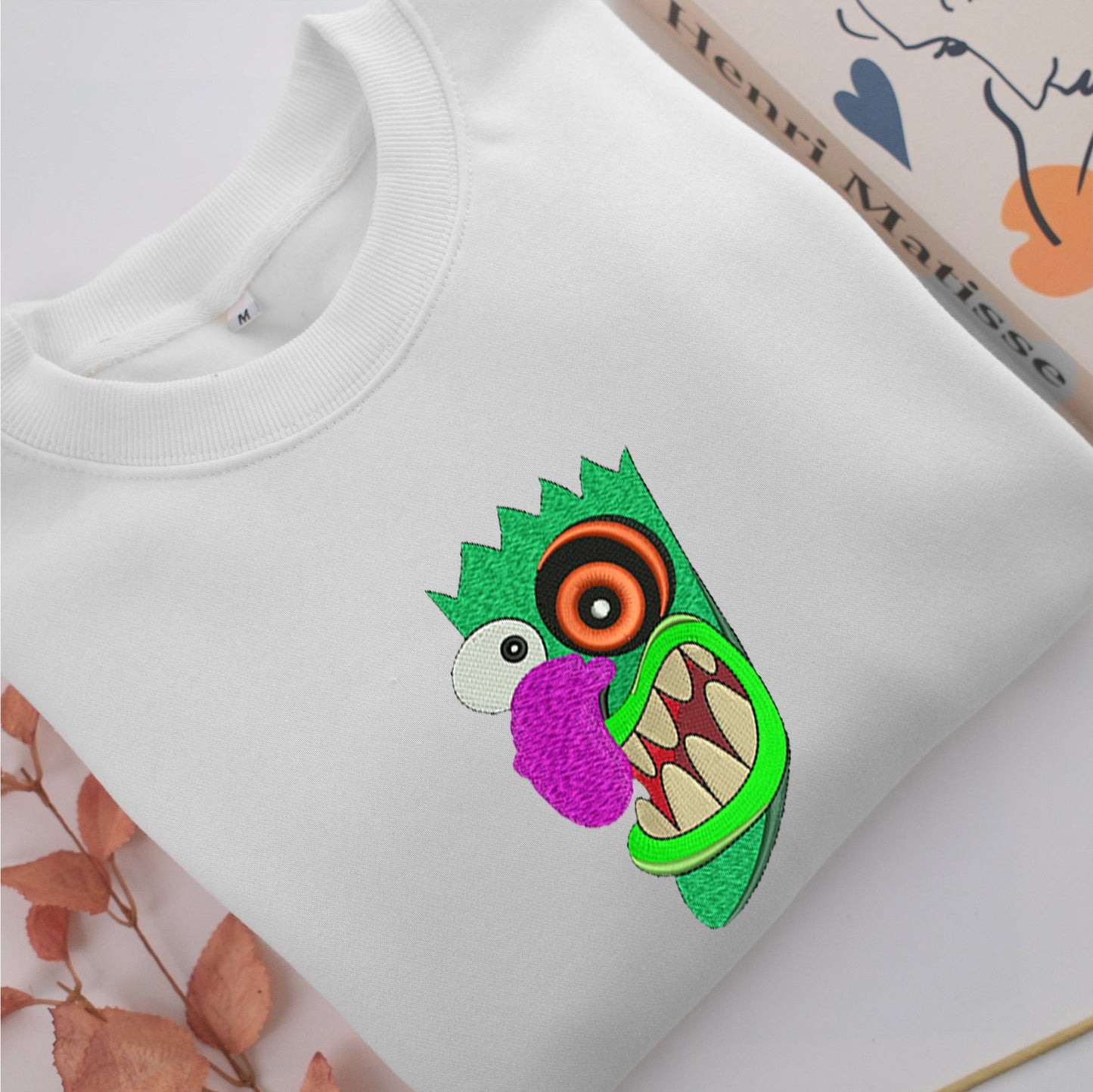 Boga Boga Boga Mask Embroidery, Disneyland Embroidered Sweatshirt, Movie Disney Inspired, Valentine's Day Gifts Idea For Him Her