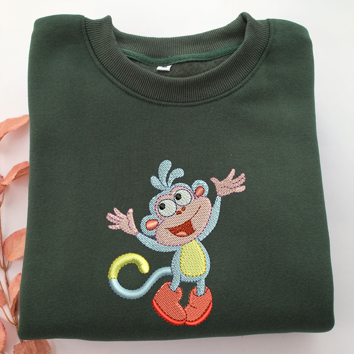 Boots v1 Embroidery, Disneyland Embroidered Sweatshirt, Movie Disney Inspired, Valentine's Day Gifts Idea For Him Her