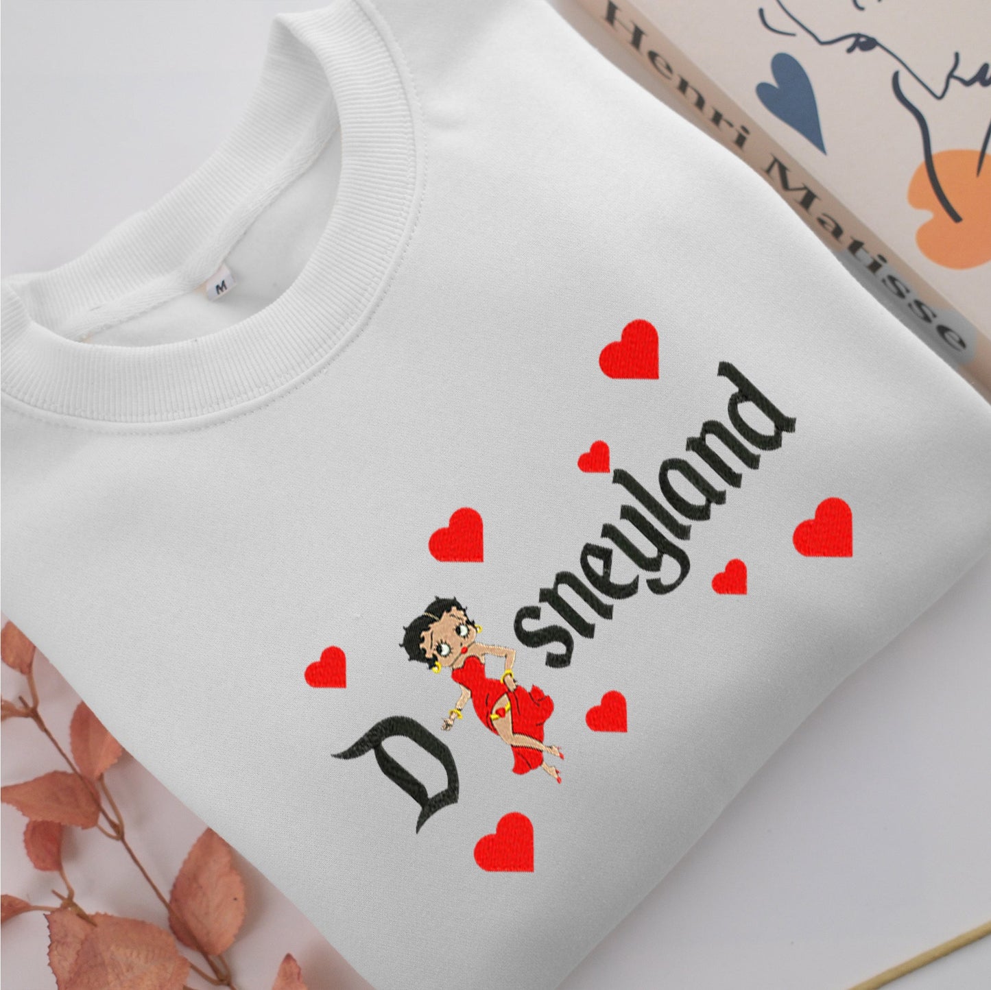 Aladdin Disneyland Embroidery, Disneyland Embroidered Sweatshirt, Movie Disney Inspired, Valentine's Day Gifts Idea For Him Her