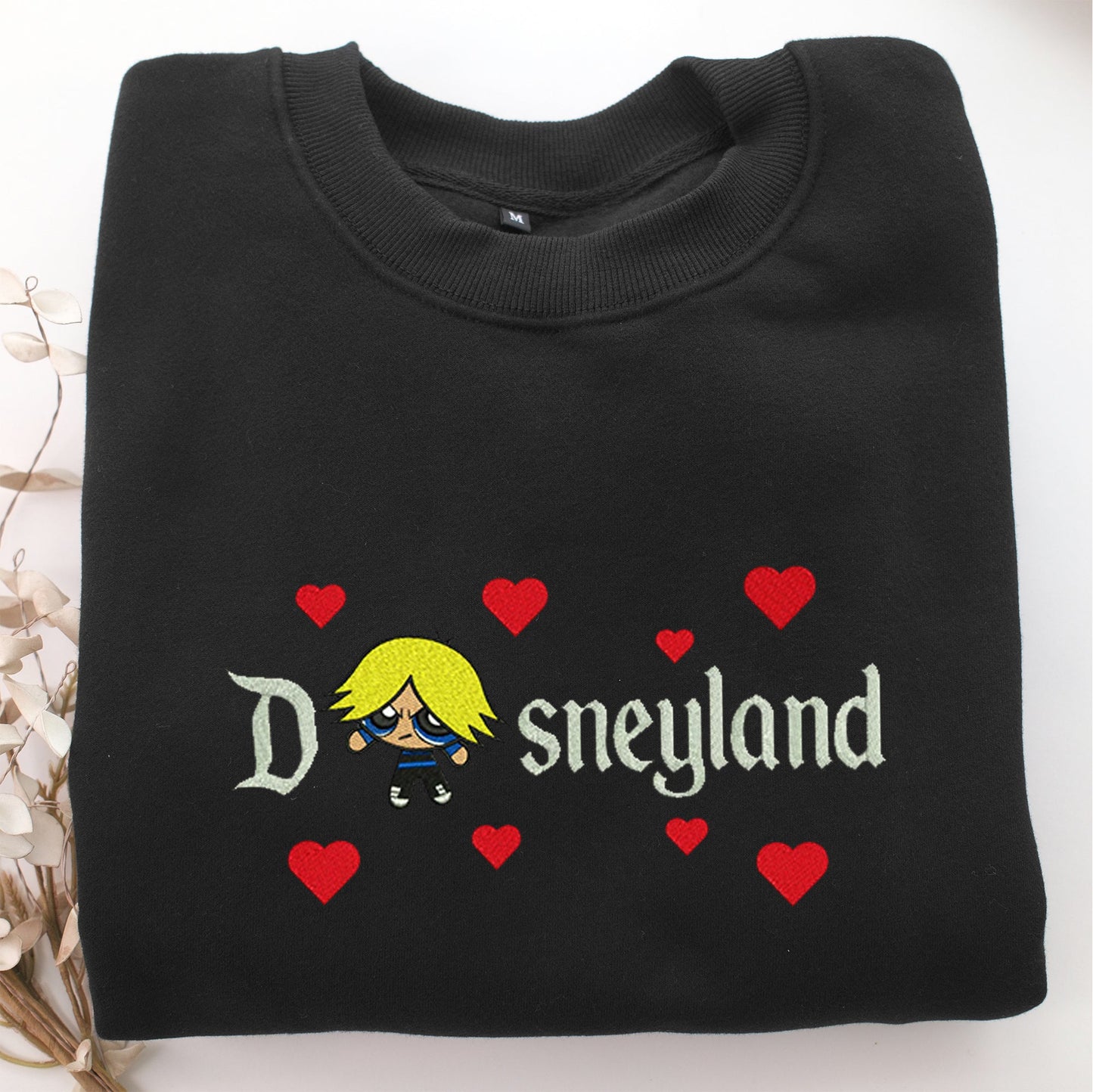 Boomer Disneyland Embroidery, Disneyland Embroidered Sweatshirt, Movie Disney Inspired, Valentine's Day Gifts Idea For Him Her