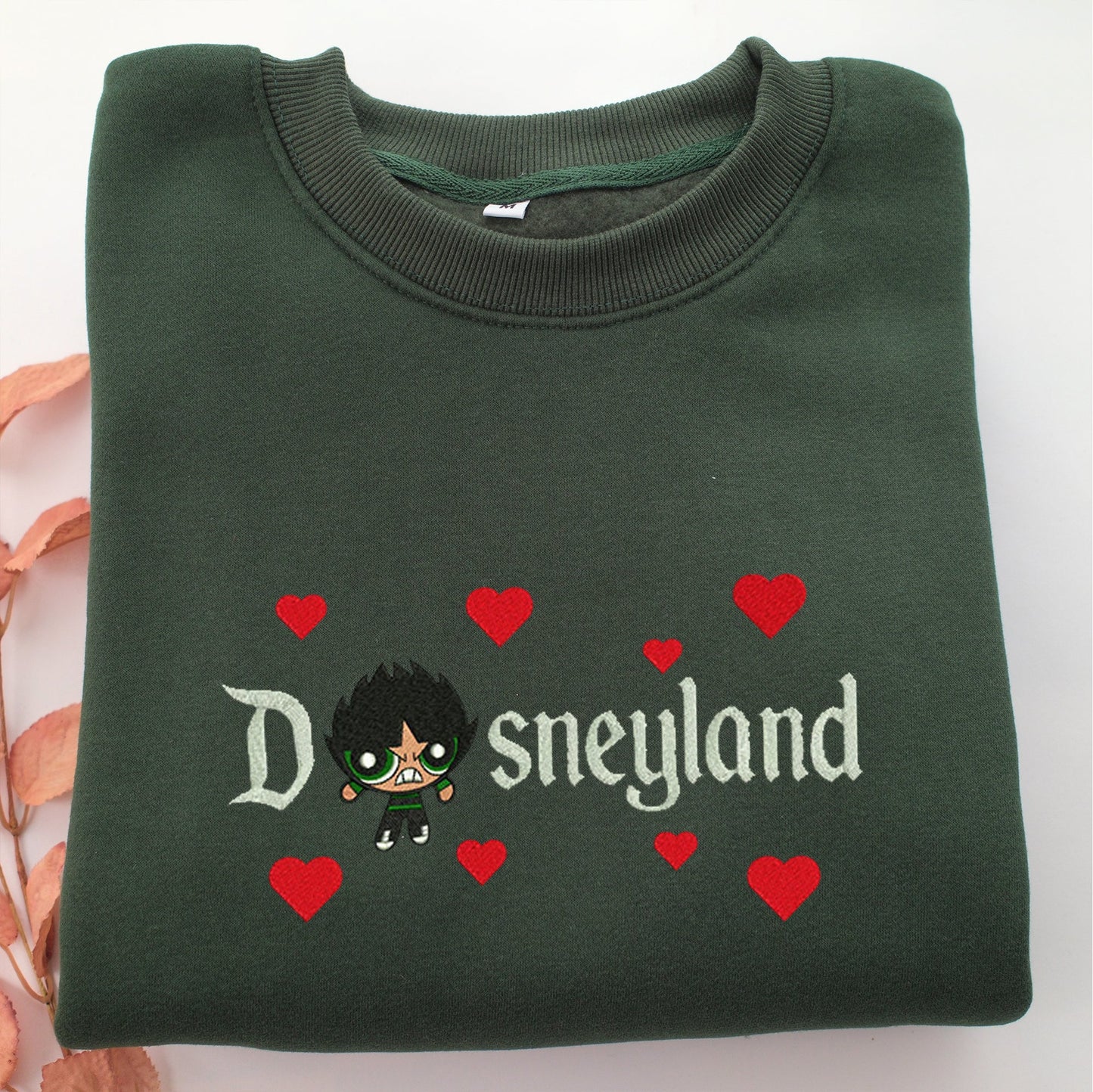 Butch Disneyland Embroidery, Disneyland Embroidered Sweatshirt, Movie Disney Inspired, Valentine's Day Gifts Idea For Him Her