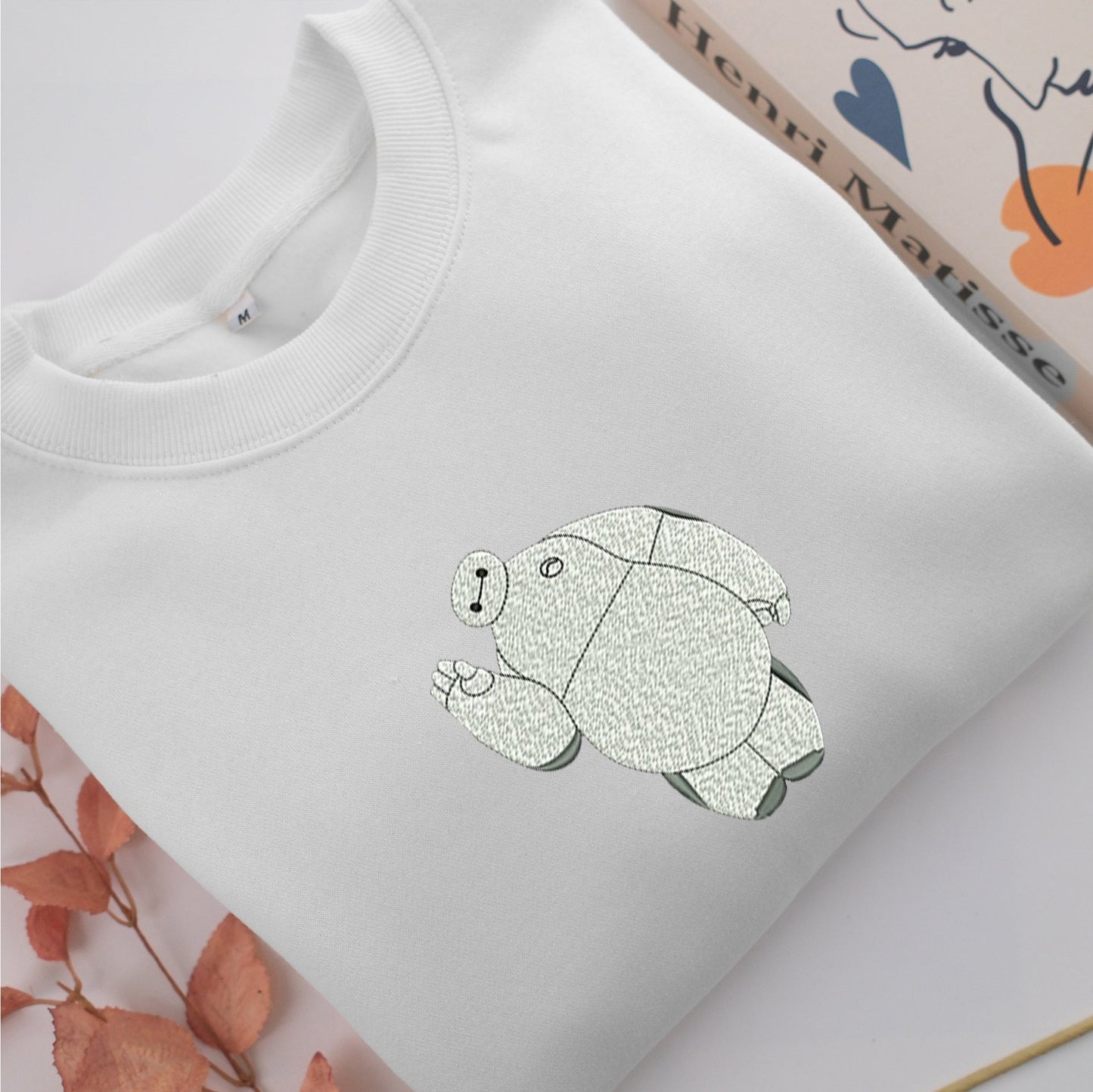 Baymax Embroidery, Disneyland Embroidered Sweatshirt, Movie Disney Inspired, Valentine's Day Gifts Idea For Him Her