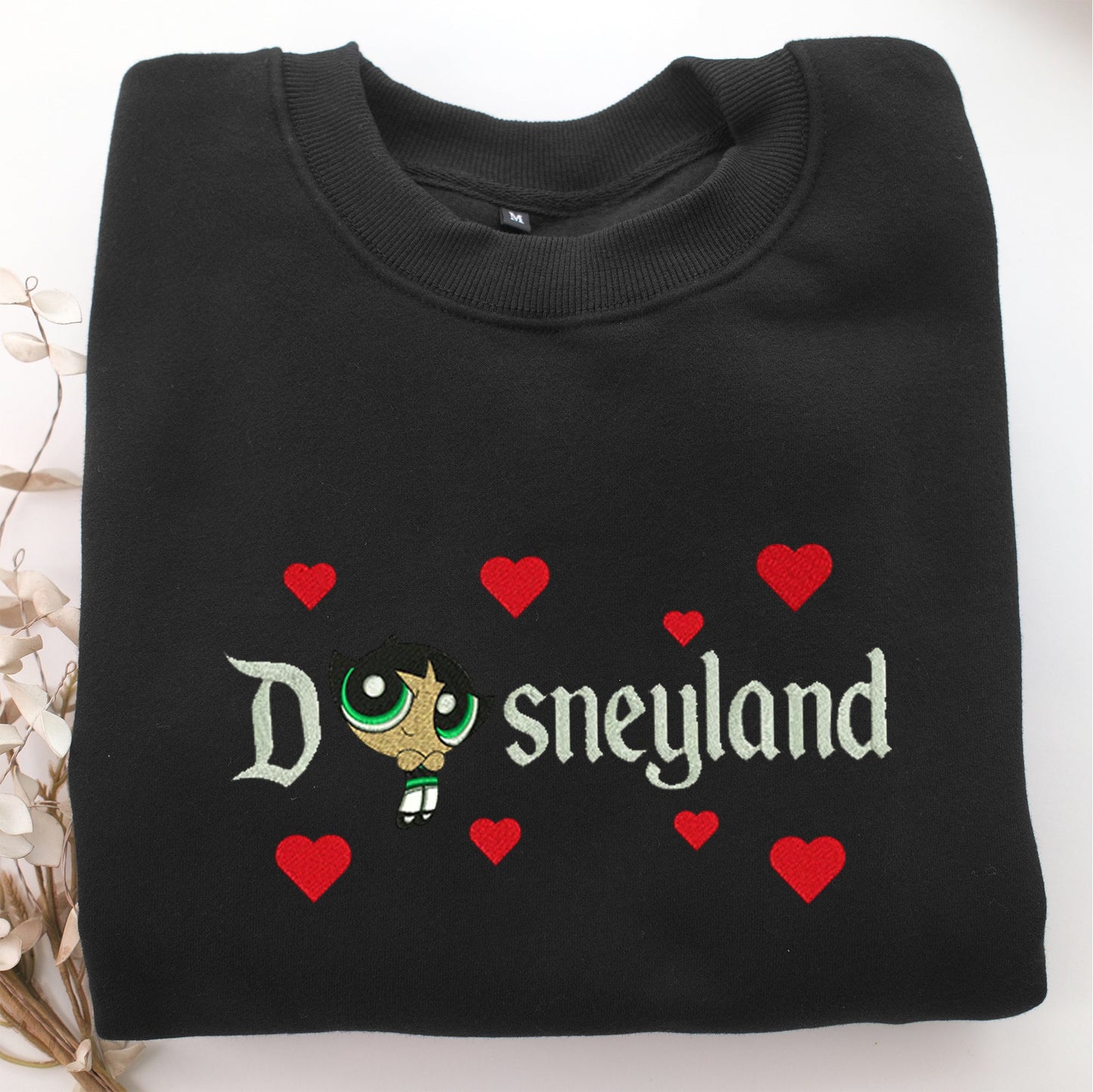 Buttercup Disneyland Embroidery, Disneyland Embroidered Sweatshirt, Movie Disney Inspired, Valentine's Day Gifts Idea For Him Her