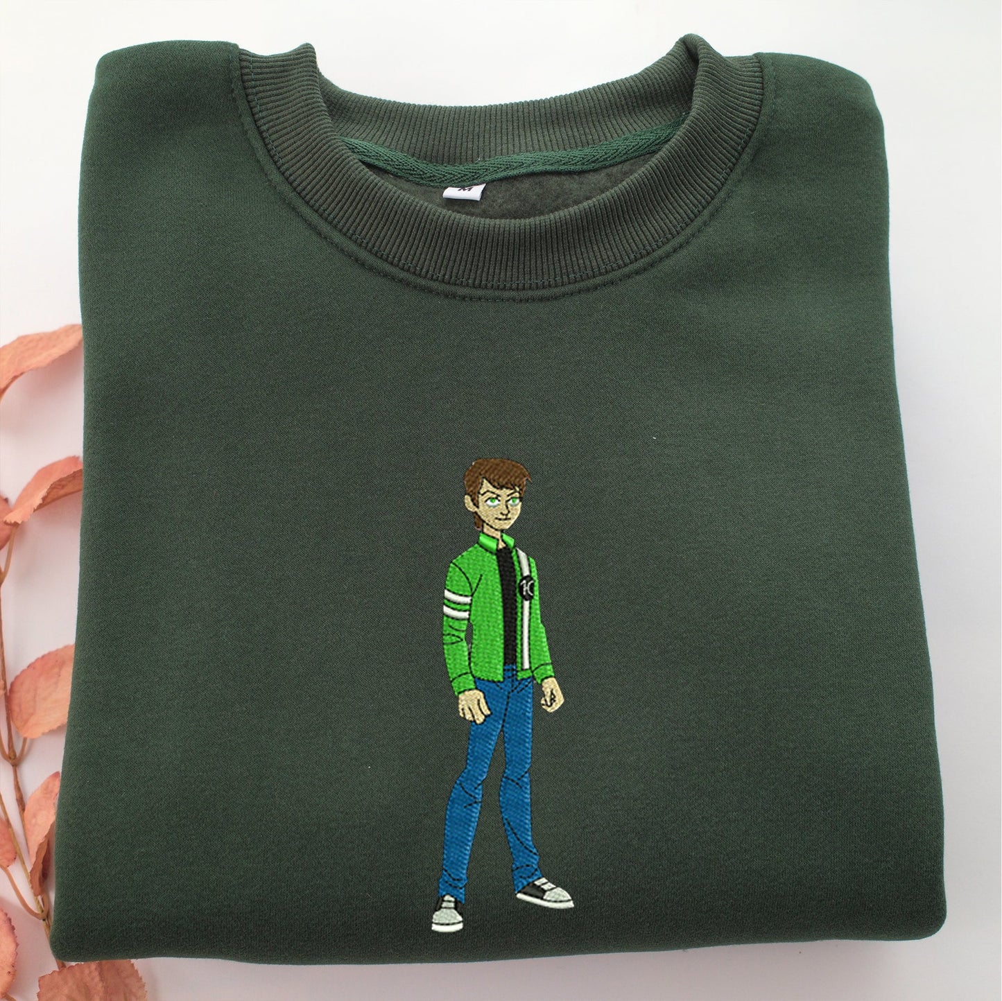 Ben 10 Alien Force Embroidery, Disneyland Embroidered Sweatshirt, Movie Disney Inspired, Valentine's Day Gifts Idea For Him Her