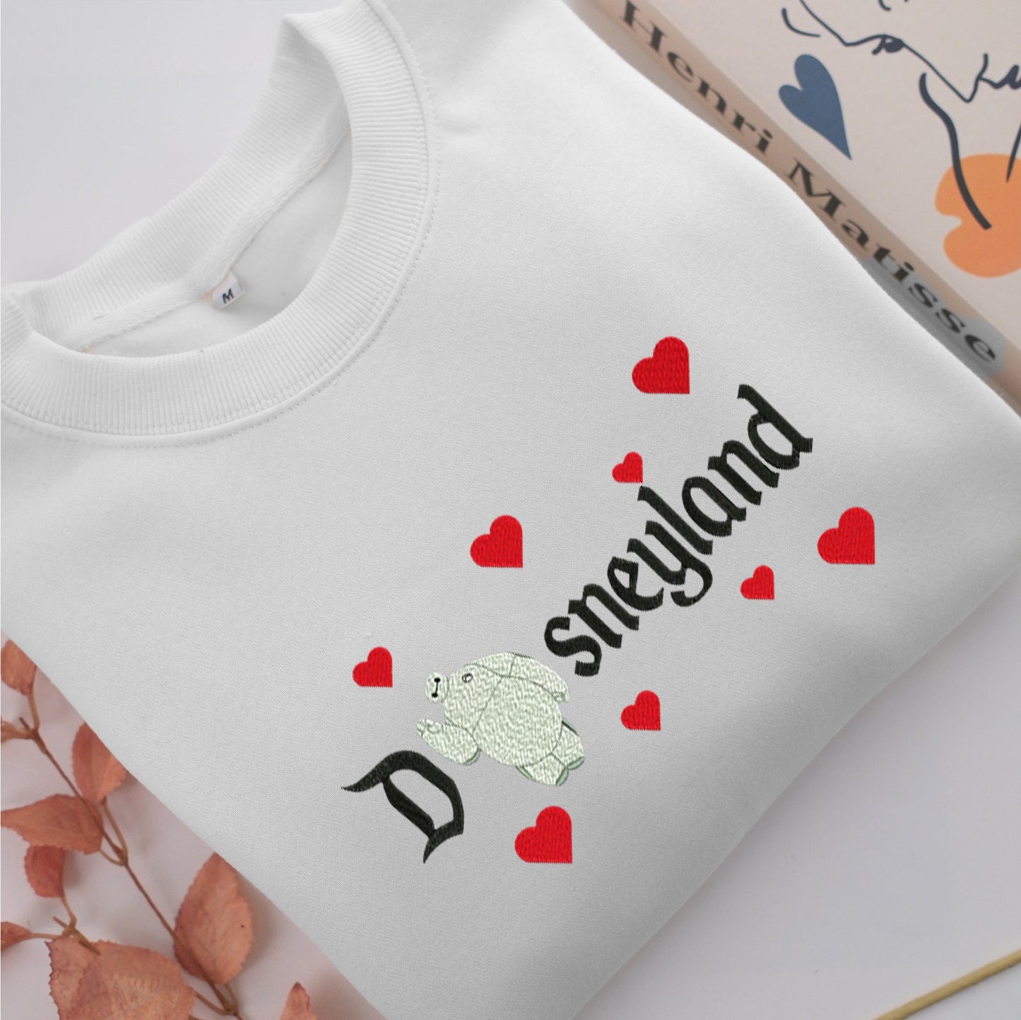 Baymax Disneyland Embroidery, Disneyland Embroidered Sweatshirt, Movie Disney Inspired, Valentine's Day Gifts Idea For Him Her