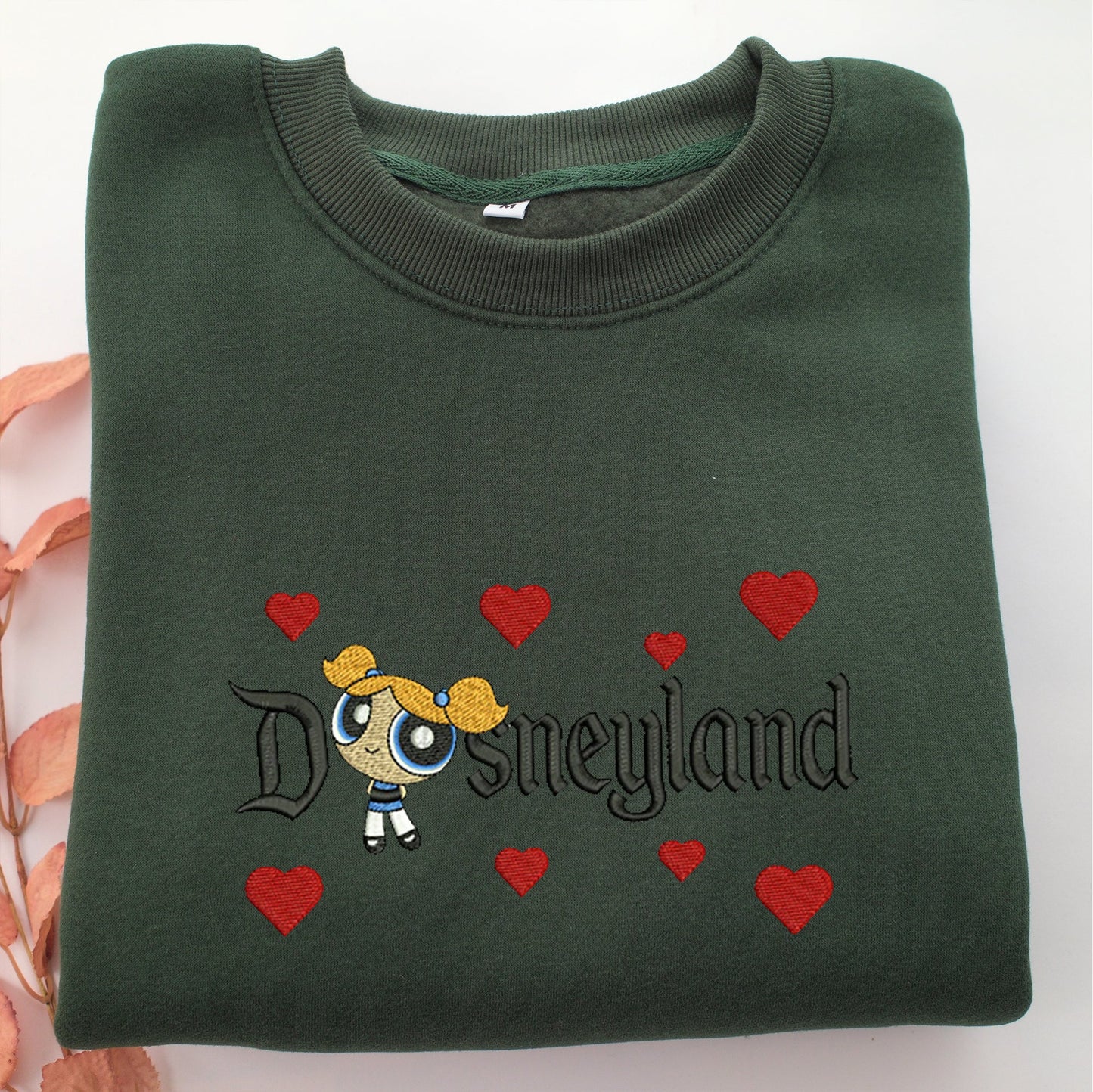 Bubbles Disneyland Embroidery, Disneyland Embroidered Sweatshirt, Movie Disney Inspired, Valentine's Day Gifts Idea For Him Her