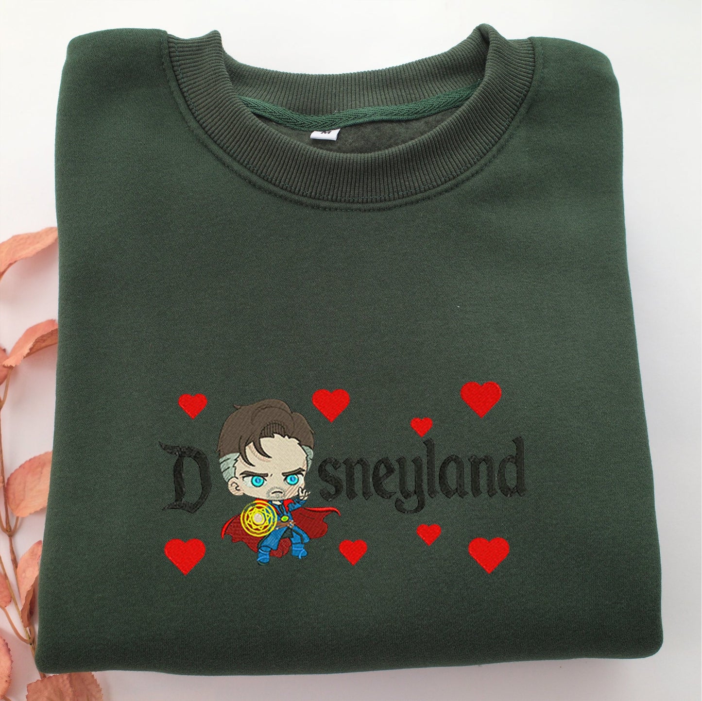 Chibi Doctor Strange Disneyland Embroidery, Disneyland Embroidered Sweatshirt, Movie Disney Inspired, Valentine's Day Gifts Idea For Him Her