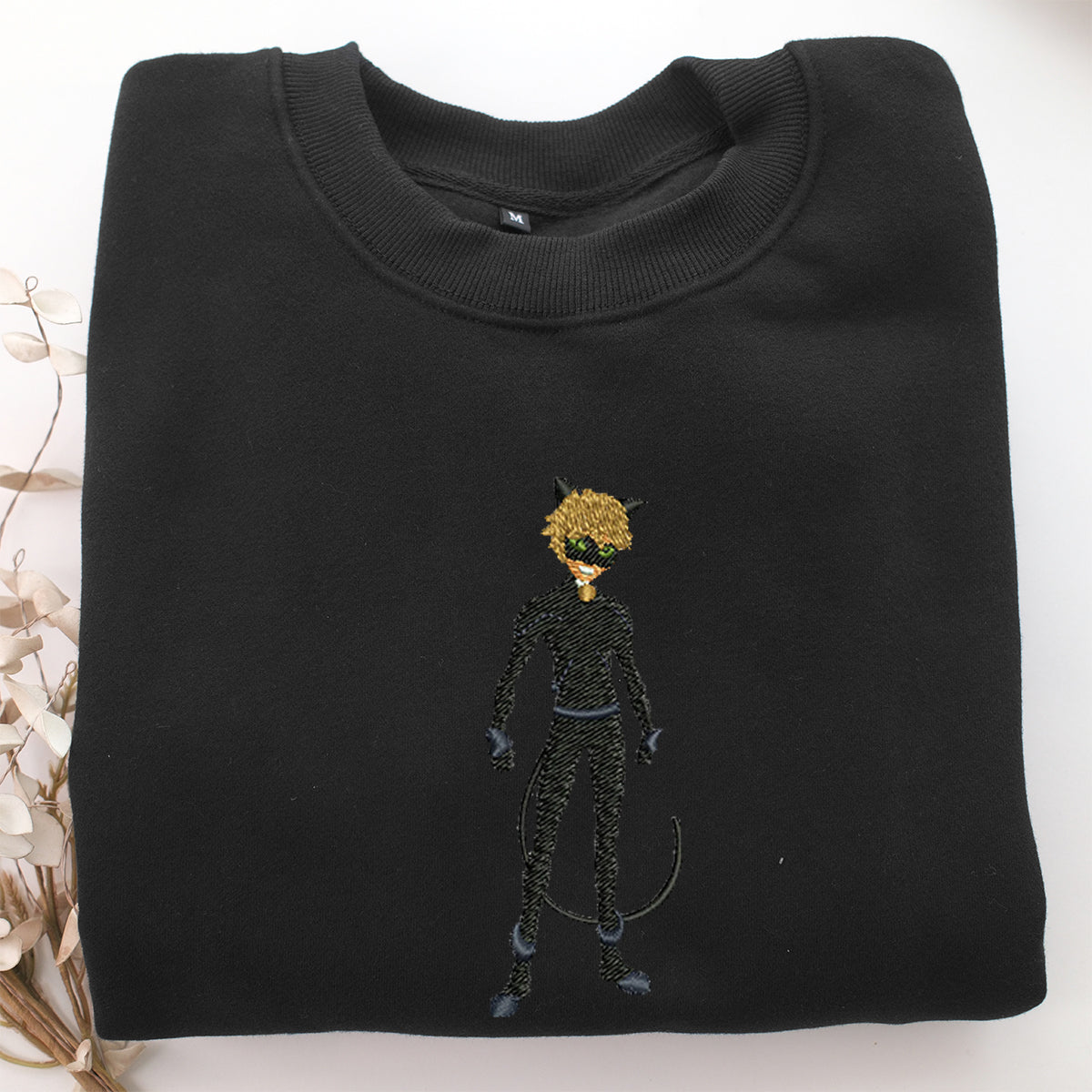 Adrien Agreste Full Embroidery, Disneyland Embroidered Sweatshirt, Movie Disney Inspired, Valentine's Day Gifts Idea For Him Her