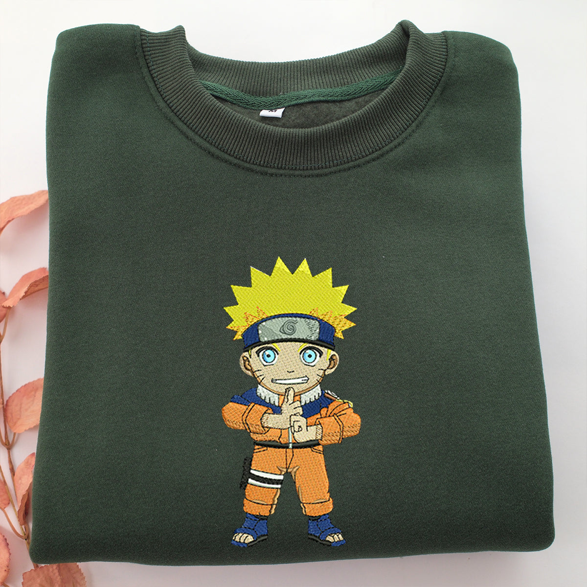 Chibi Naruto Embroidery, Disneyland Embroidered Sweatshirt, Movie Disney Inspired, Valentine's Day Gifts Idea For Him Her