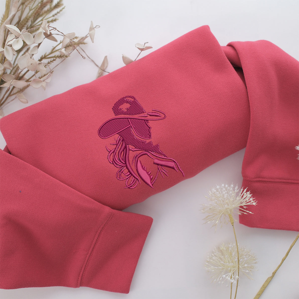 Barbie Cow Girl Embroidery, Disneyland Embroidered Sweatshirt, Movie Disney Inspired, Valentine's Day Gifts Idea For Him Her