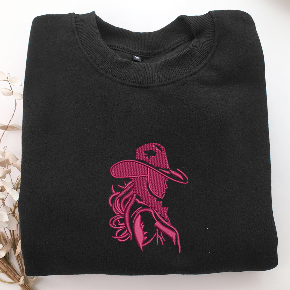 Barbie Cow Girl Embroidery, Disneyland Embroidered Sweatshirt, Movie Disney Inspired, Valentine's Day Gifts Idea For Him Her