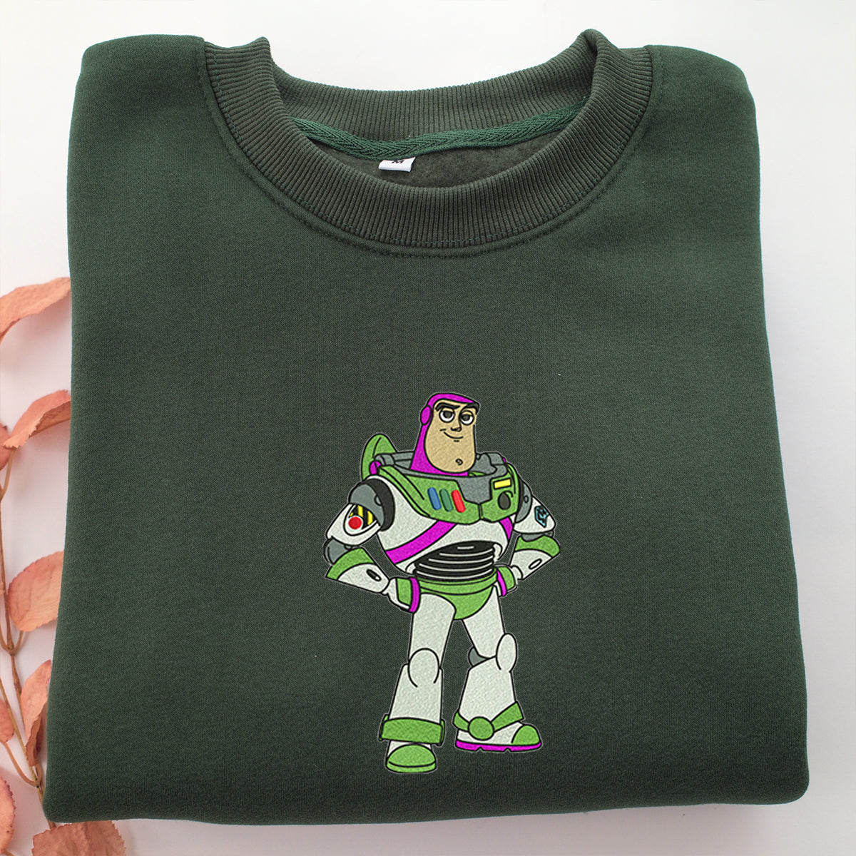 Buzz Lightyear Embroidery, Disneyland Embroidered Sweatshirt, Movie Disney Inspired, Valentine's Day Gifts Idea For Him Her