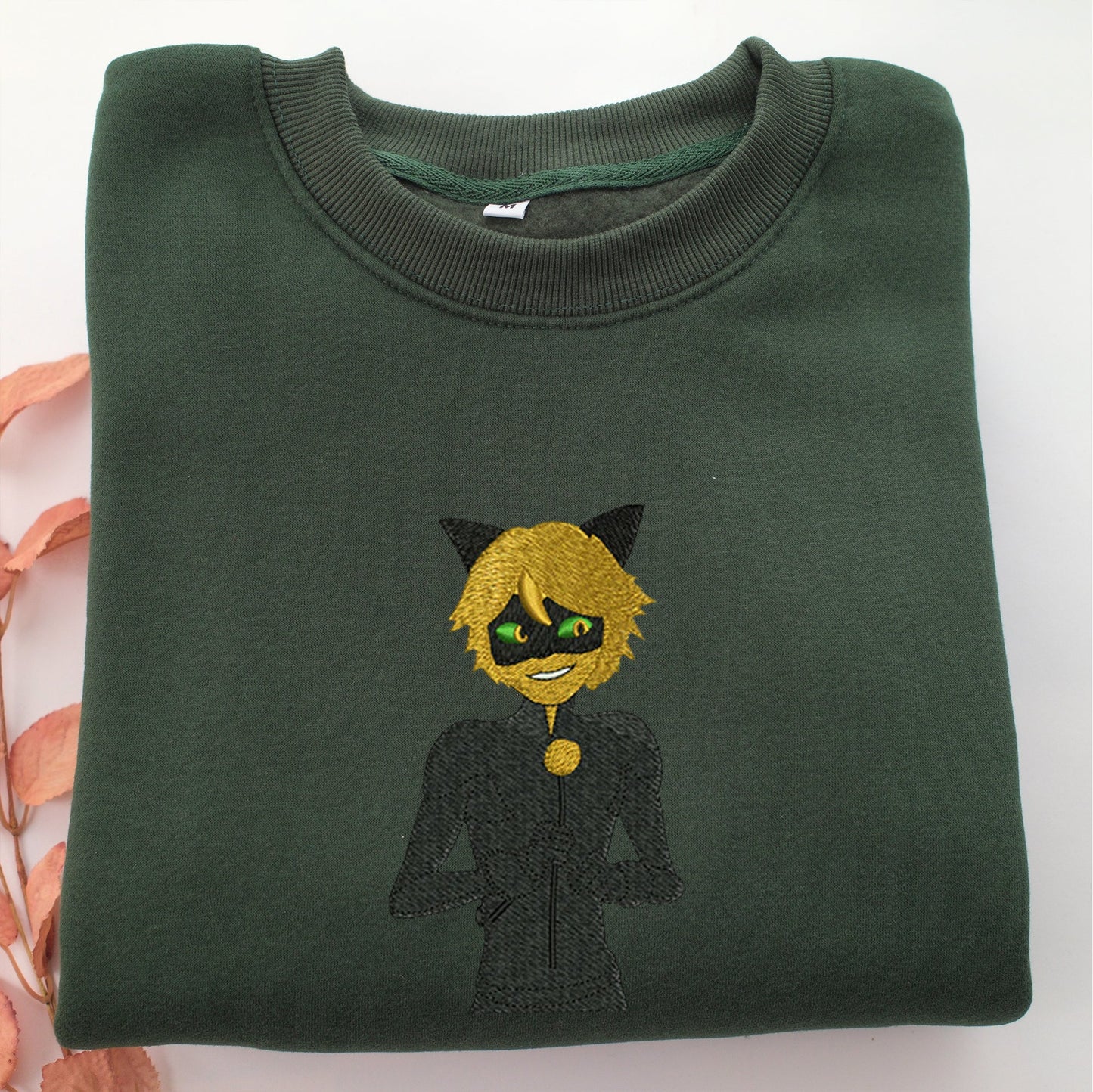 Adrien Agreste Embroidery, Disneyland Embroidered Sweatshirt, Movie Disney Inspired, Valentine's Day Gifts Idea For Him Her