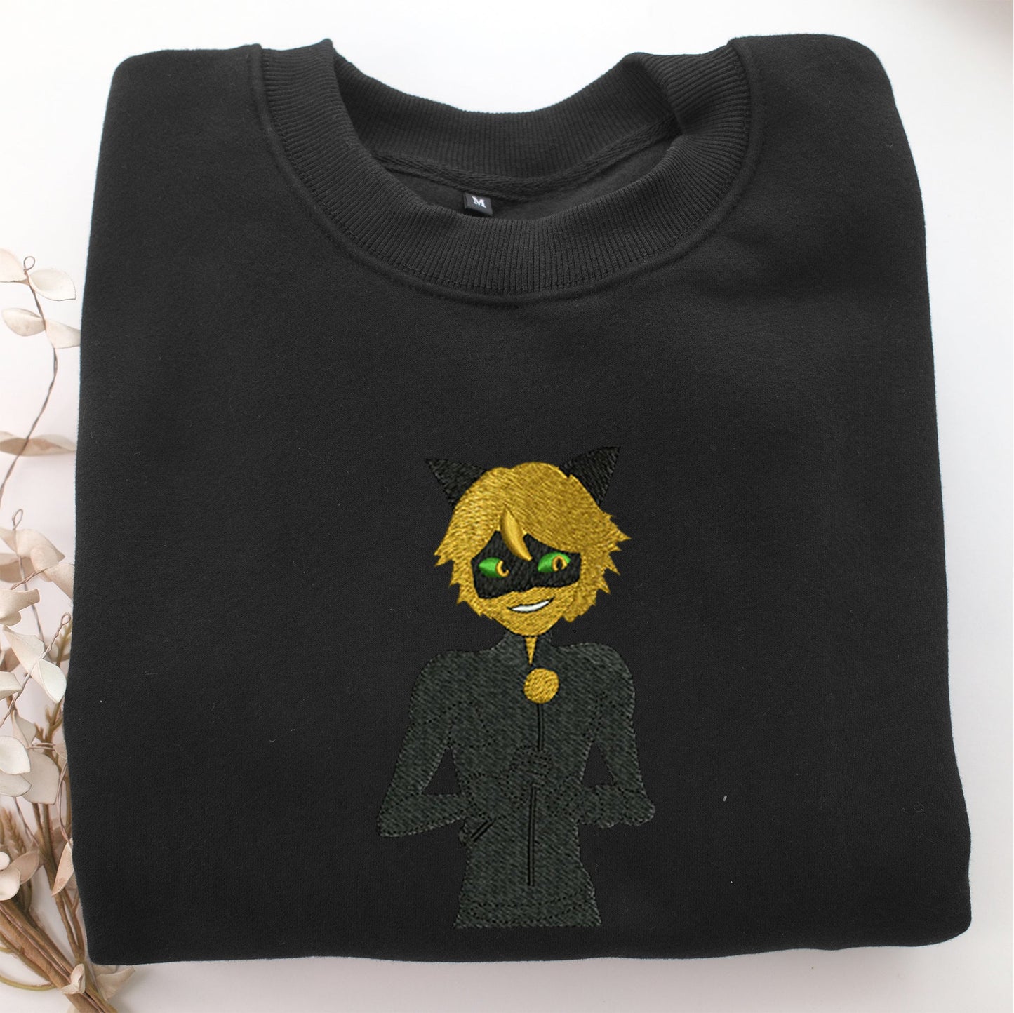 Adrien Agreste Embroidery, Disneyland Embroidered Sweatshirt, Movie Disney Inspired, Valentine's Day Gifts Idea For Him Her