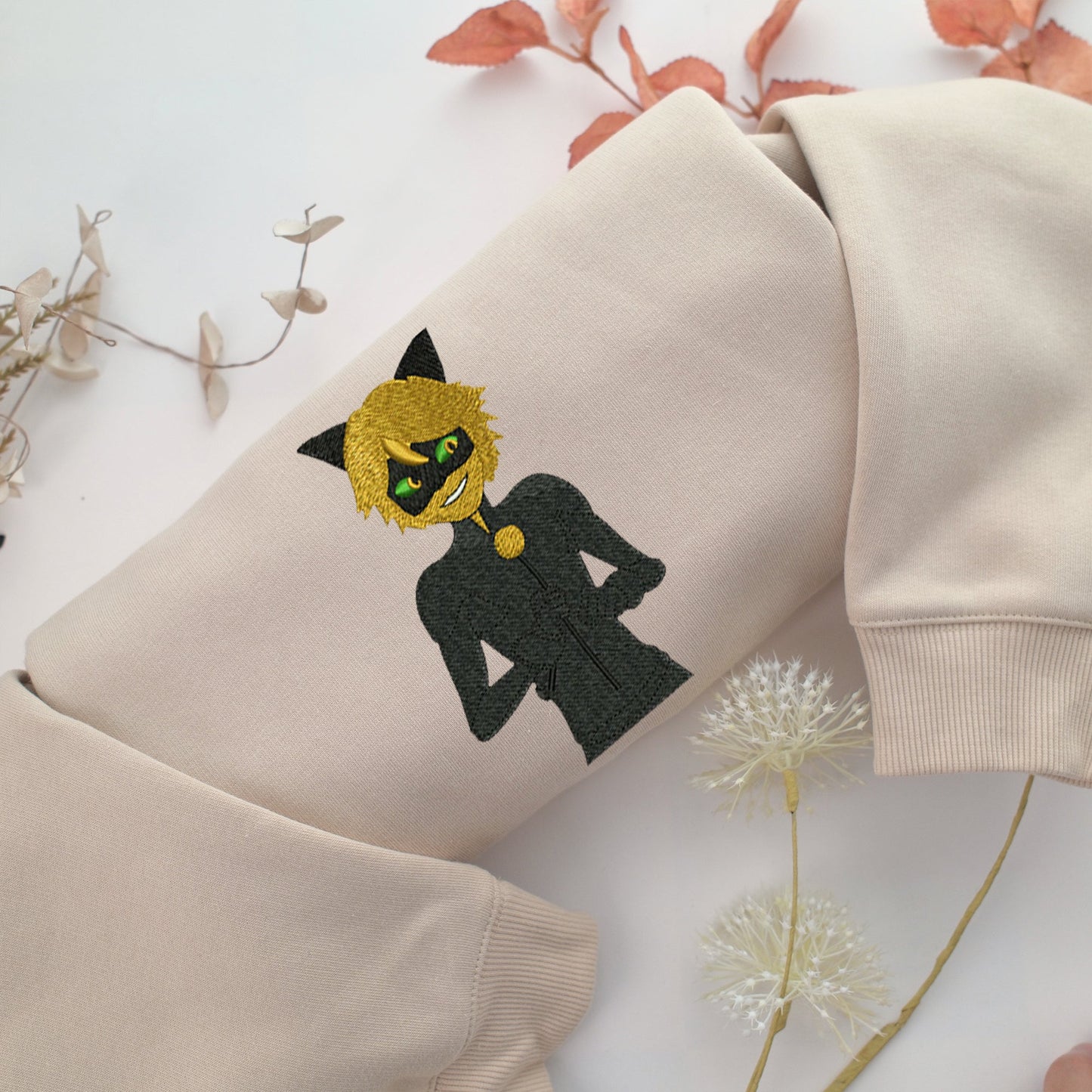 Adrien Agreste Embroidery, Disneyland Embroidered Sweatshirt, Movie Disney Inspired, Valentine's Day Gifts Idea For Him Her