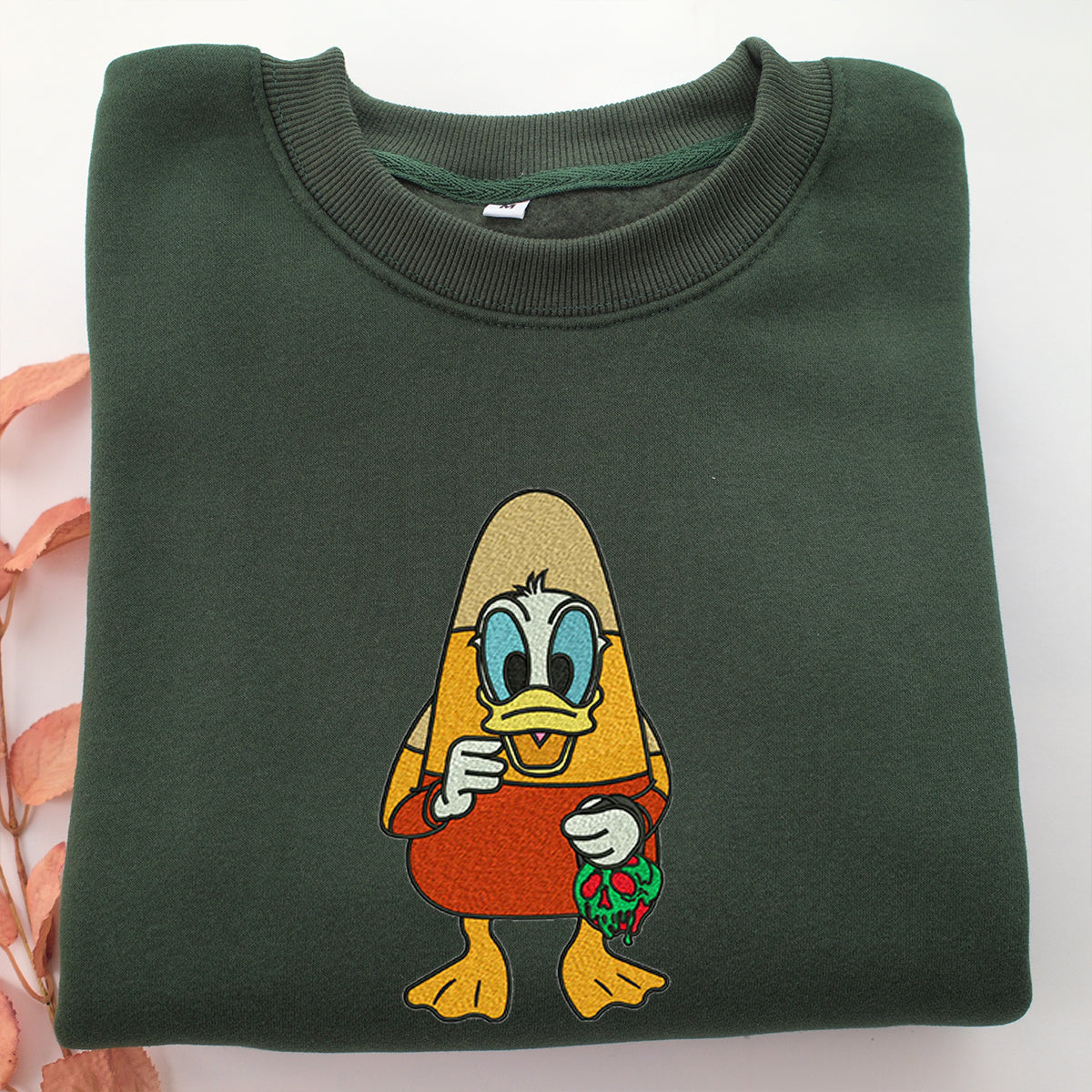Funny Donald Duck Embroidery, Disneyland Embroidered Sweatshirt, Movie Disney Inspired, Valentine's Day Gifts Idea For Him Her