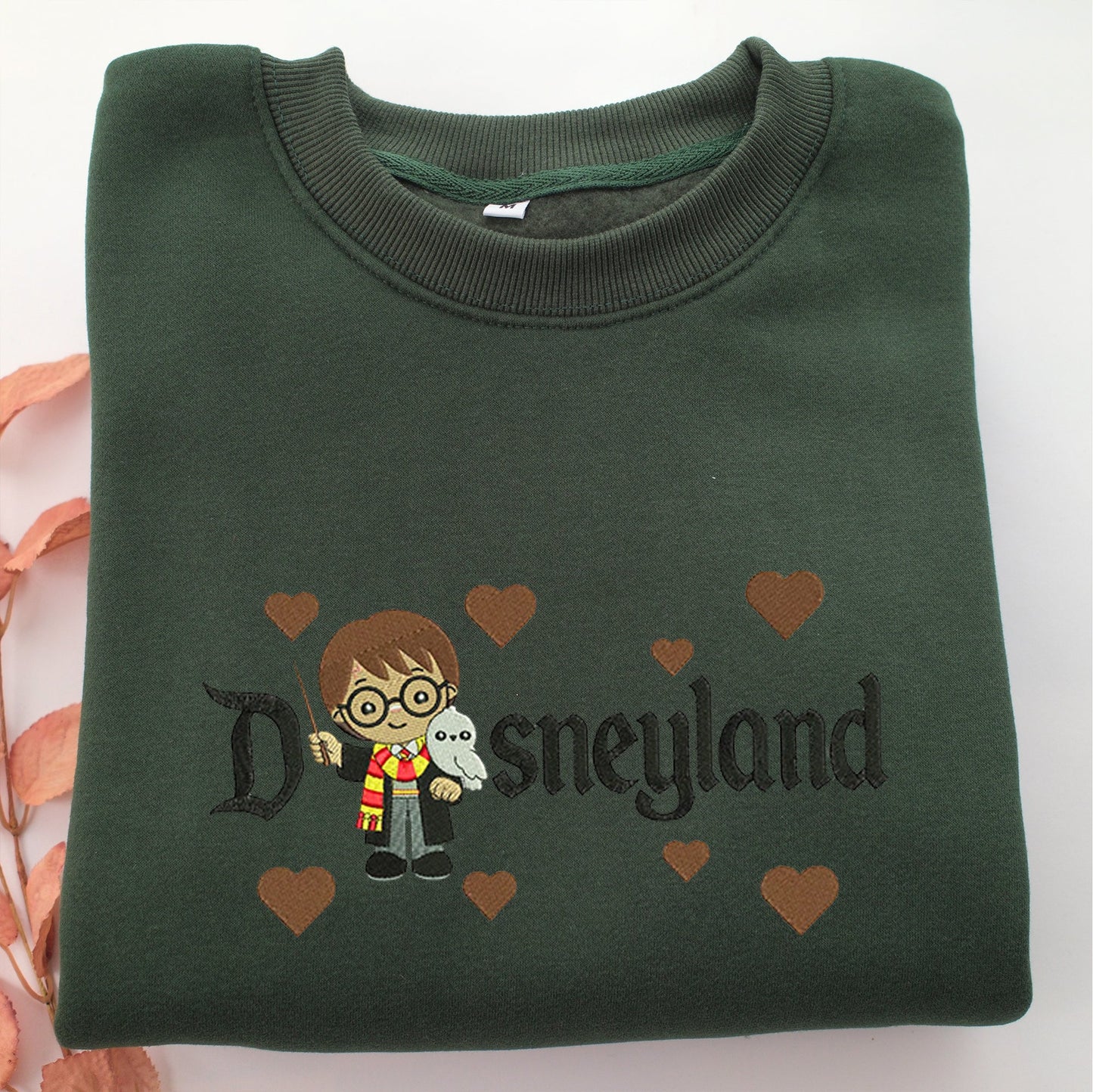 Chibi Harry Potter v2 Disneyland Embroidery, Disneyland Embroidered Sweatshirt, Movie Disney Inspired, Valentine's Day Gifts Idea For Him Her
