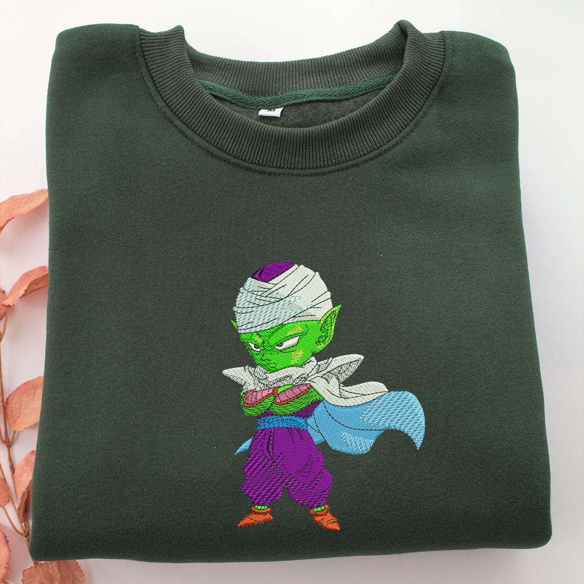 Chibi Piccolo Embroidery, Disneyland Embroidered Sweatshirt, Movie Disney Inspired, Valentine's Day Gifts Idea For Him Her