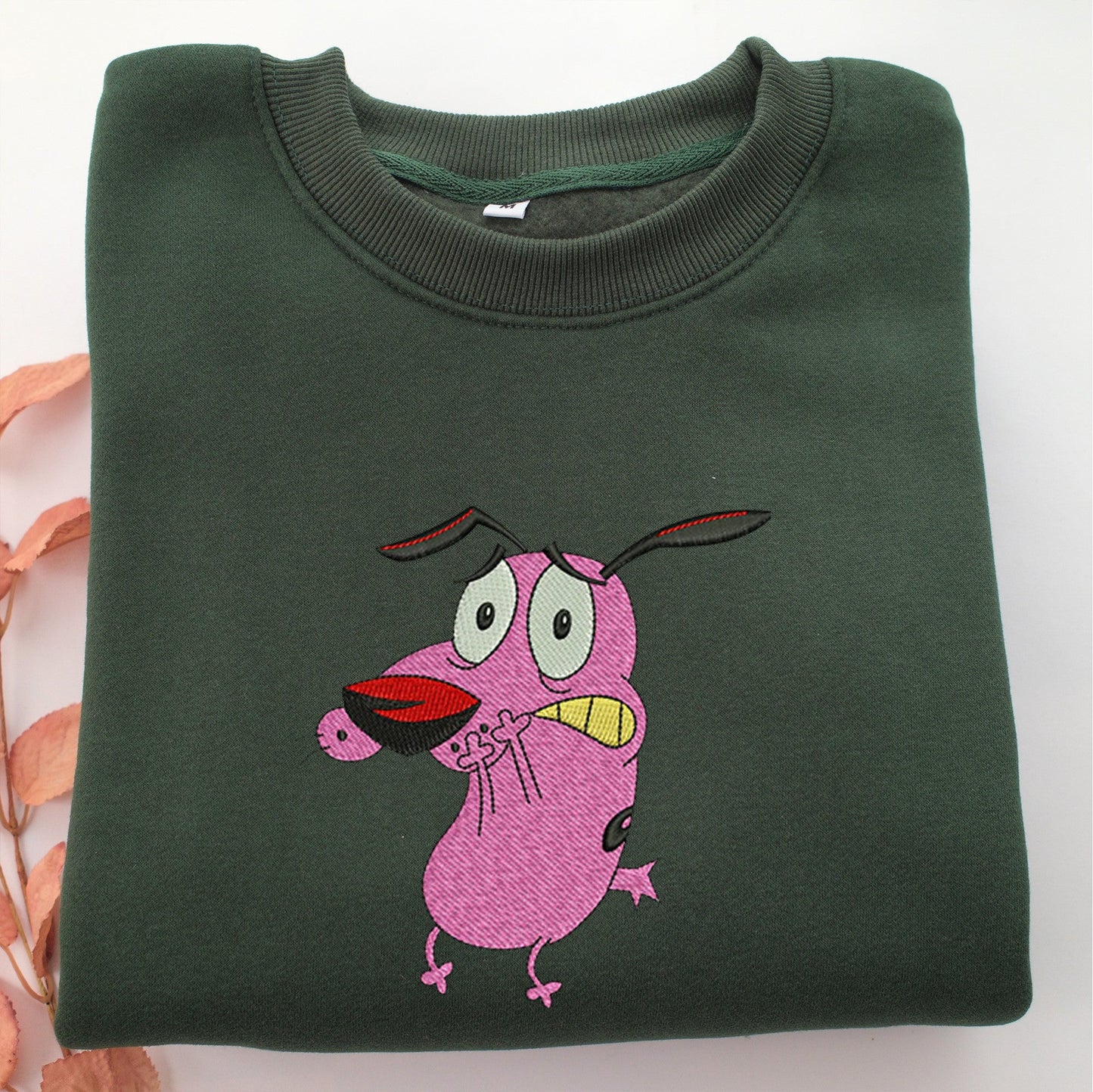 Courage v2 Embroidery, Disneyland Embroidered Sweatshirt, Movie Disney Inspired, Valentine's Day Gifts Idea For Him Her