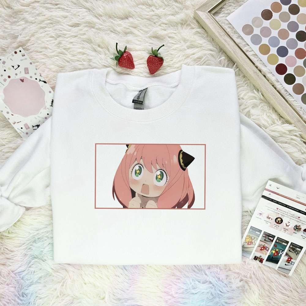 Anya Forger Spy X Family Anime Embroidered Shirt