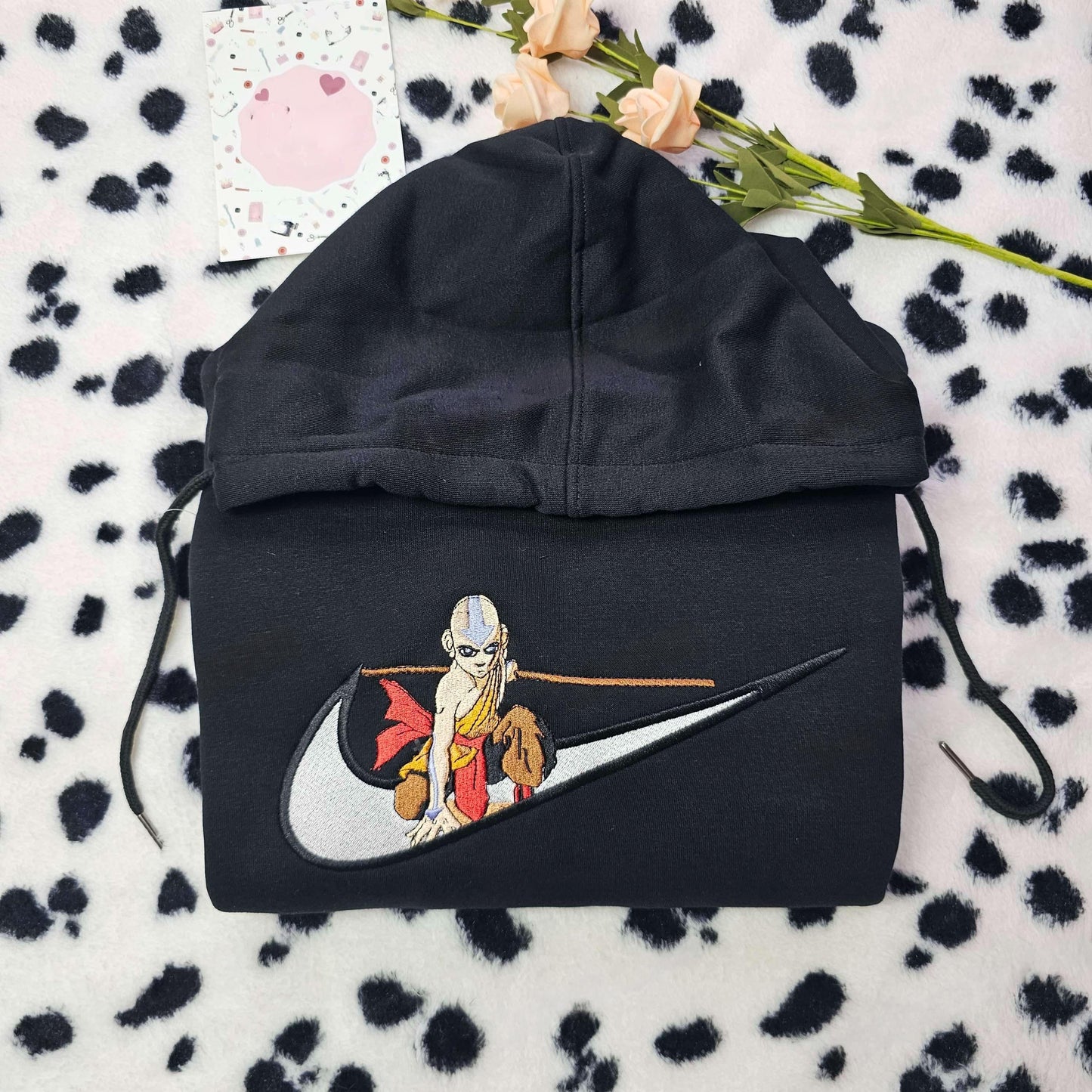 Aang Avatar The Last Airbender Anime Embroidered Shirt