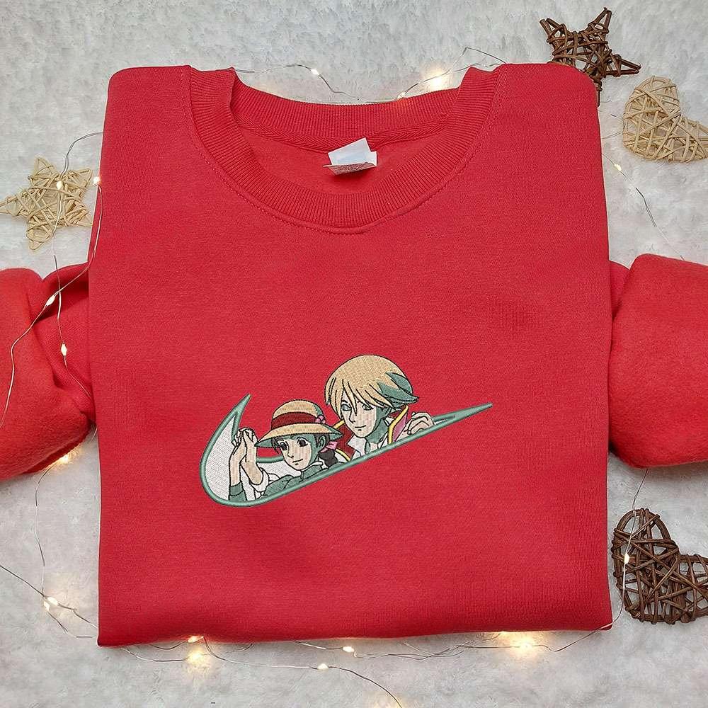 Wizard Howl And Sophie Hatter X Nike Swoosh Anime