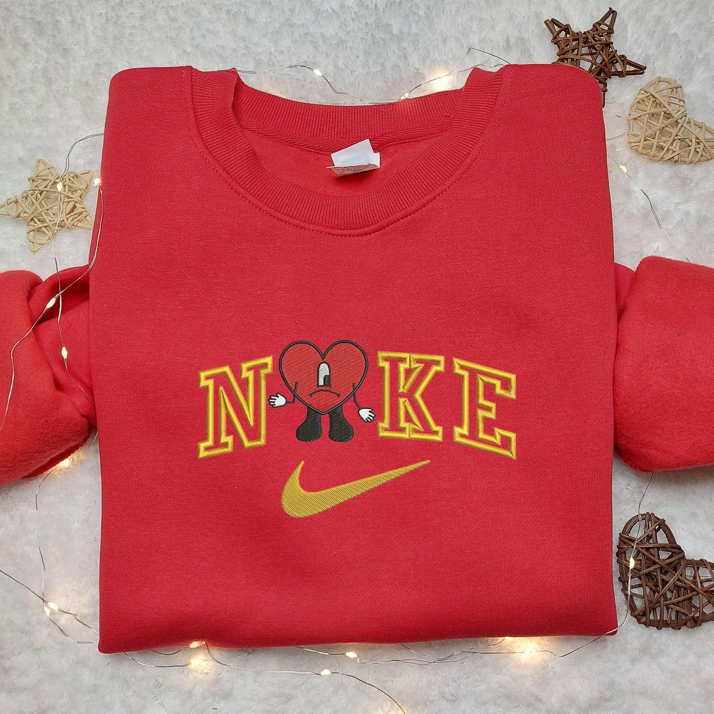 Bad Bunny x Swoosh Nike Embroidered Shirt Nike Embroidered Shirt Weeknd Embroidered Shirt