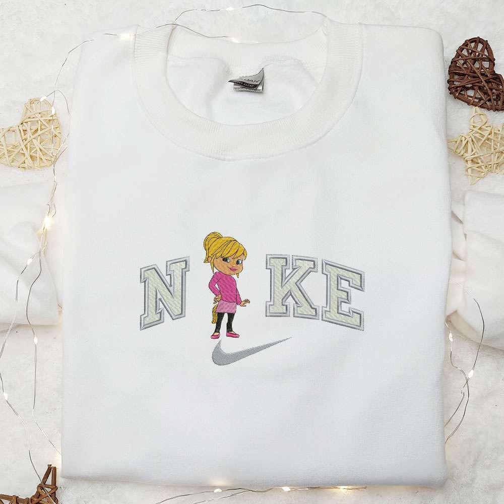 Brittany Miller Chipmunk Movie Embroidered Shirt Embroidered Shirt Inspired Embroidered Shirt