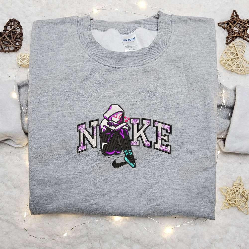 Spider Gwen Marvel Movie Embroidered Shirt Best GIft For Fans