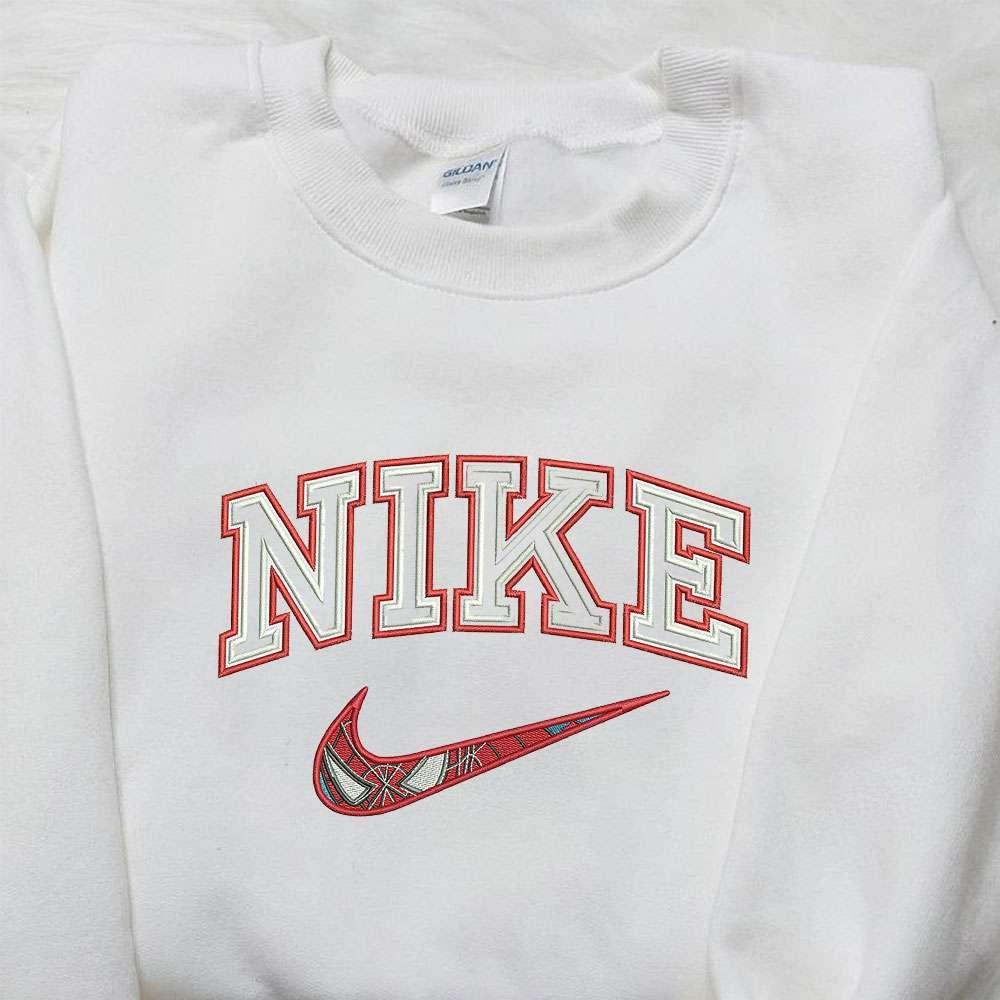 Spider Man x Nike Embroidered Sweatshirt Spider Man No Way Home Embroidered Shirt Nike Inspired Embroidered Shirt 1