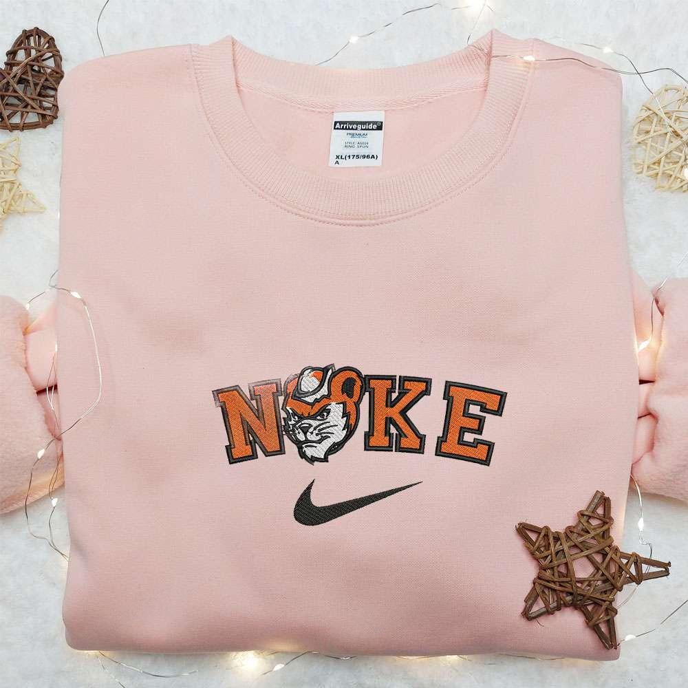 Sam Houson Bearkats x Nike Embroidered Shirt NCAA Sports Embroidered Hoodie Best Gift Idea