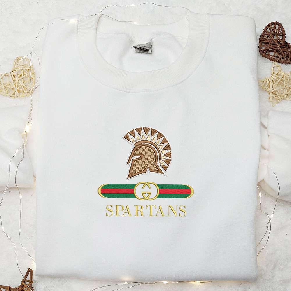 San Jose State Spartans x Gucci Embroidered Shirt NCAA Sports Embroidered Hoodie Best Gift Idea