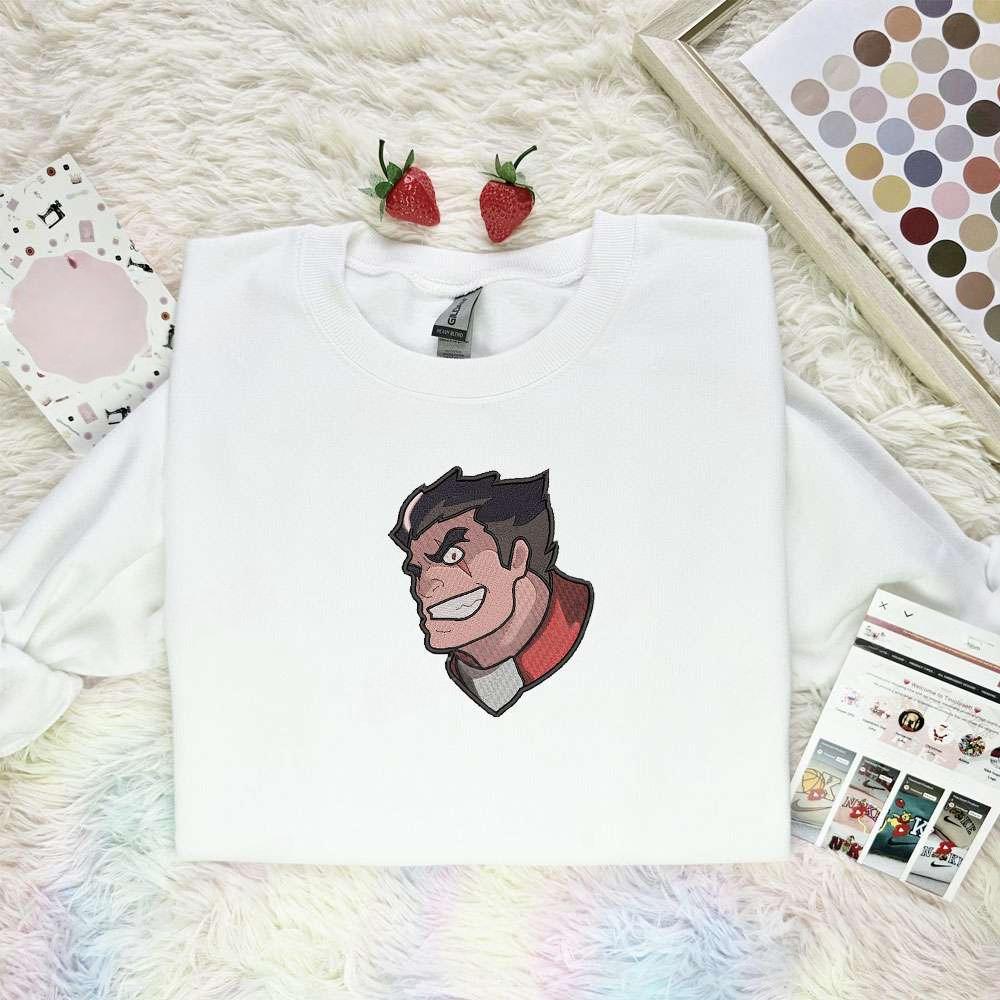Darius League Of Legends Video Game Characters Embroidered Shirt