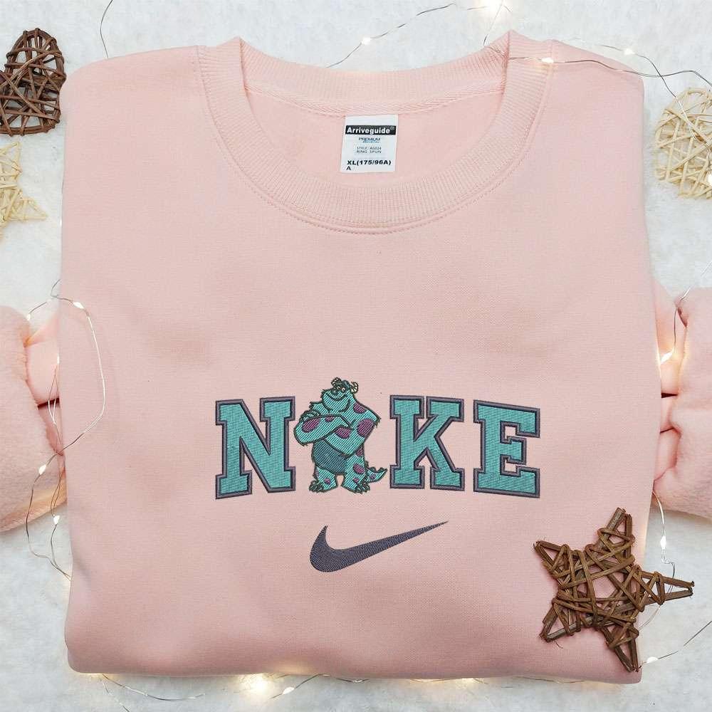 Nike x James P Sullivan Embroidered Sweatshirt Monster Inc Disney Embroidered Shirt The Best Gift