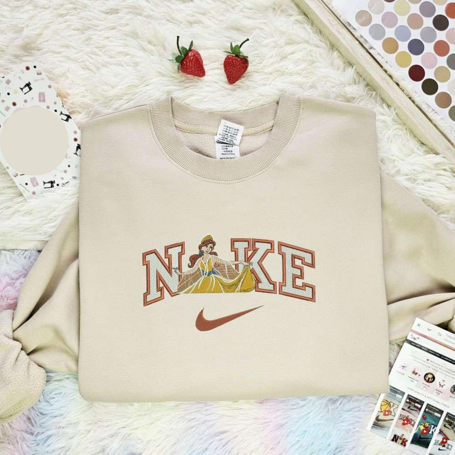 Anastasia Princess Embroidered Shirt Disney Characters Embroidered Shirt