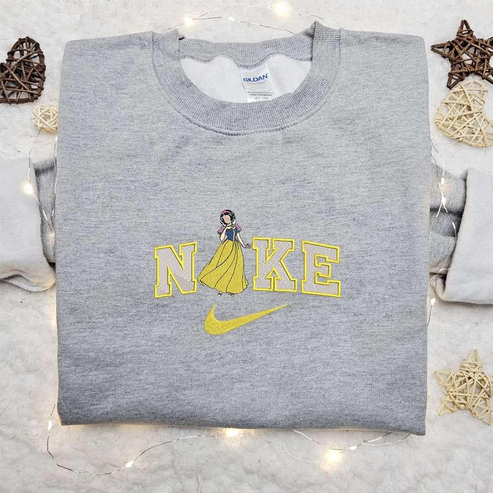 Snow White Disney Characters Embroidered Shirt Best Gift Idea For Family