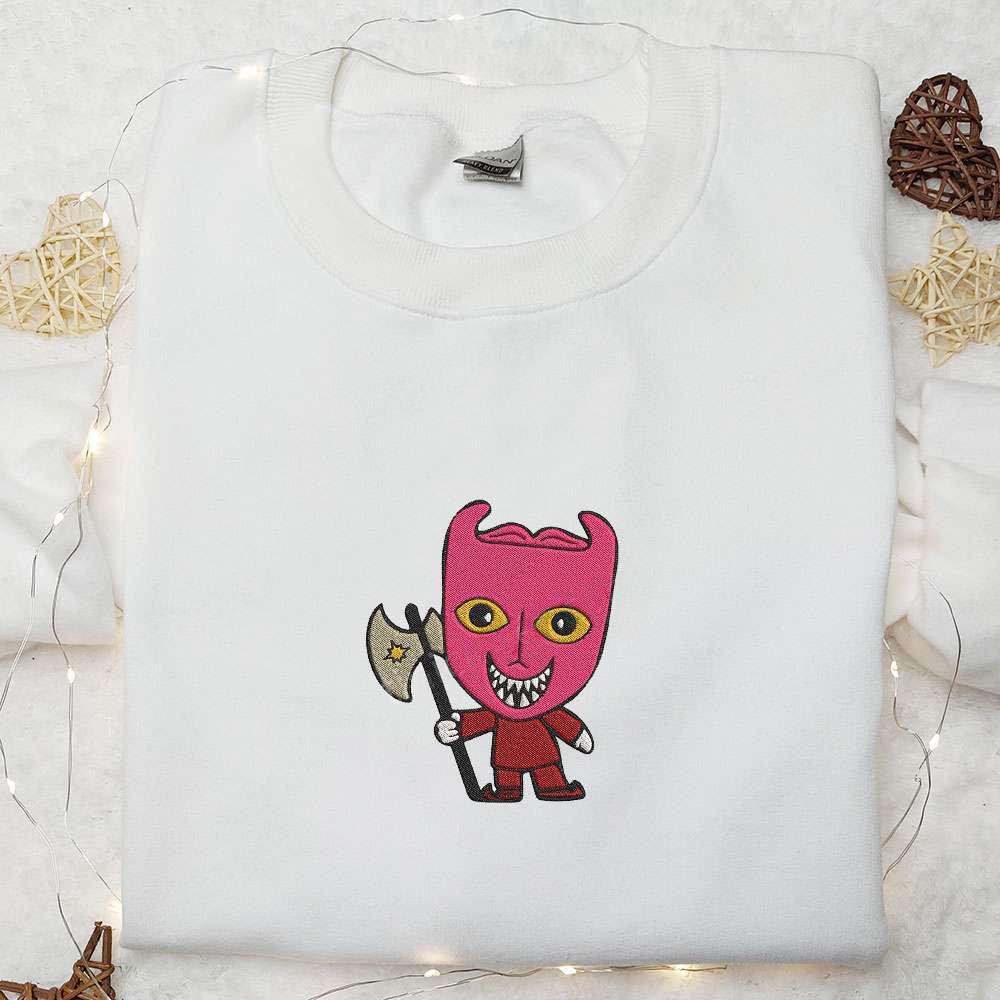 Baby Lock Embroidered Sweatshirt The Nightmare Before Christmas Embroidered Hoodie Best Halloween Gifts Ideas